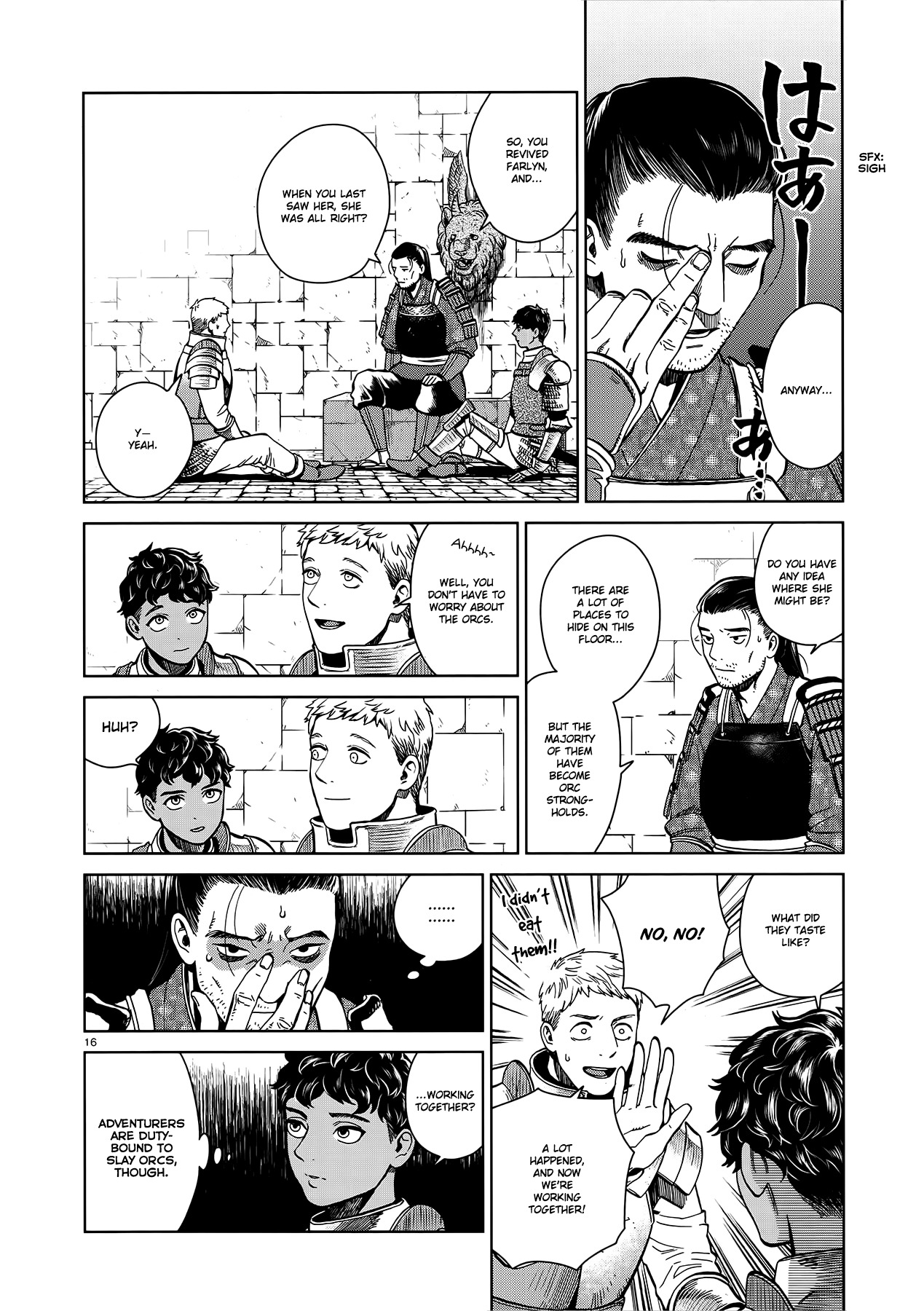 Dungeon Meshi Chapter 36 page 16 - Chapter 36: Mirin-boshi