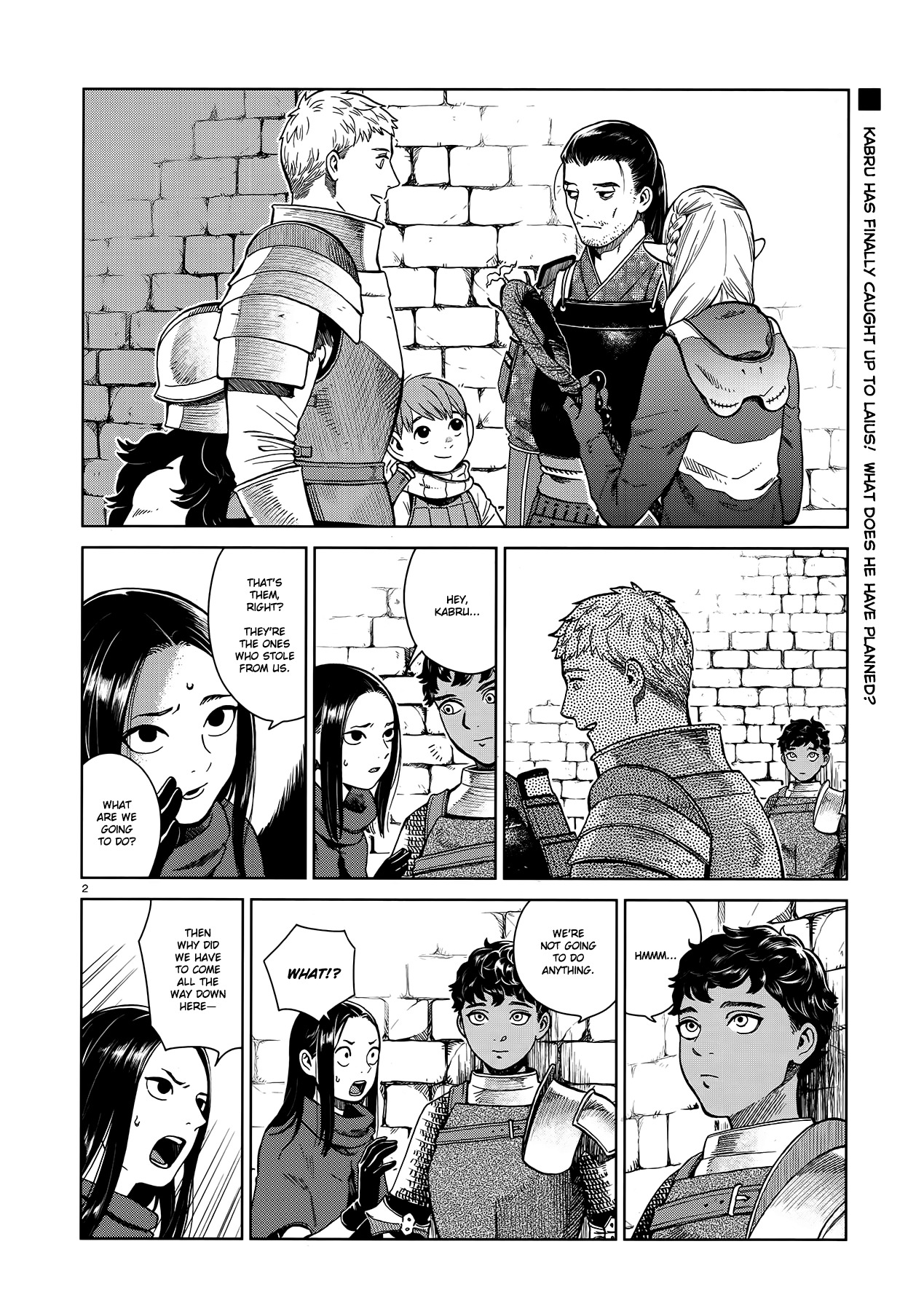 Dungeon Meshi Chapter 36 page 2 - Chapter 36: Mirin-boshi