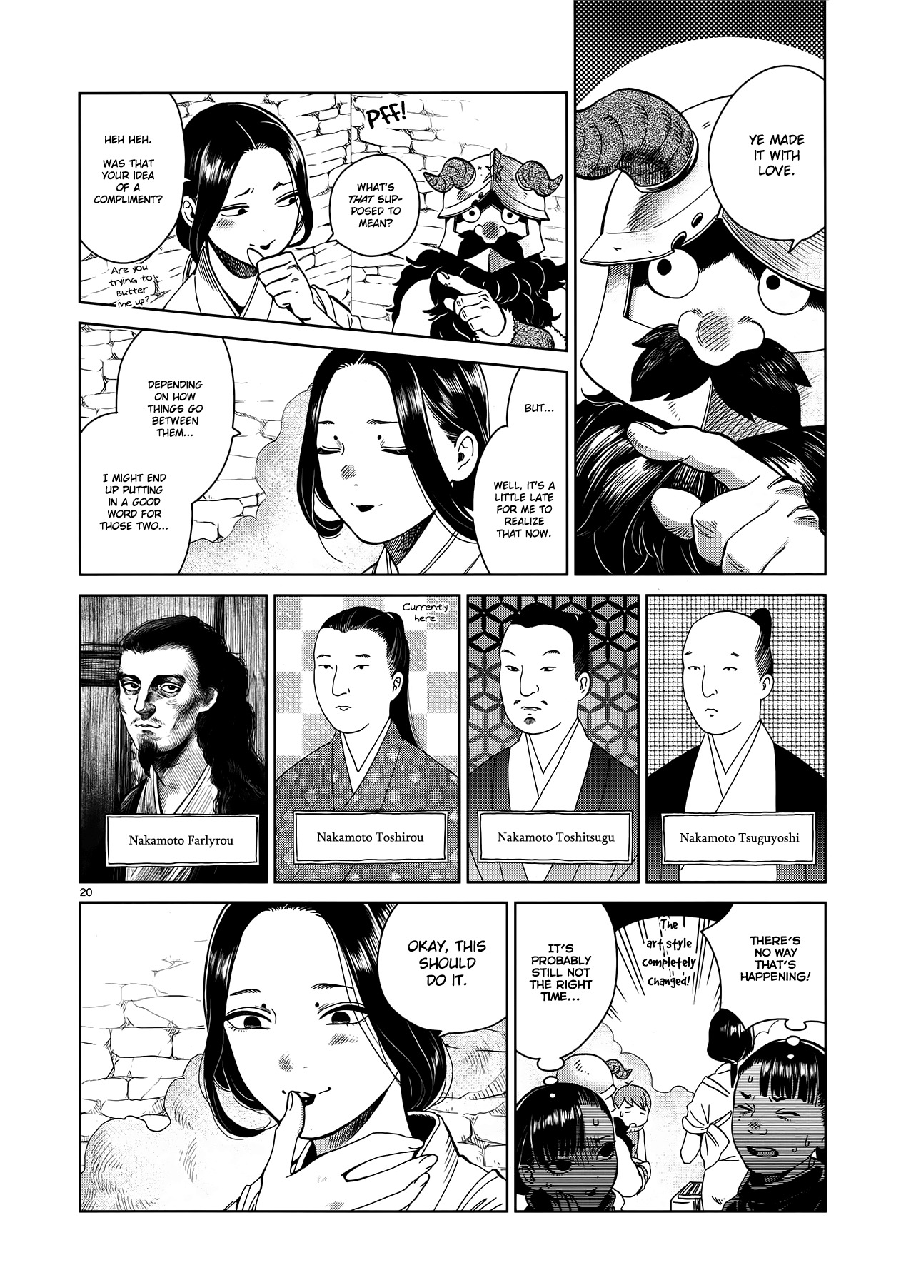 Dungeon Meshi Chapter 36 page 20 - Chapter 36: Mirin-boshi