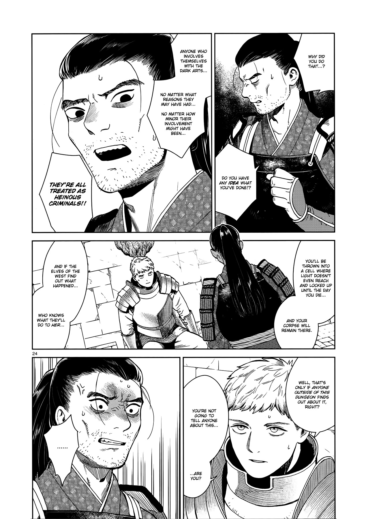 Dungeon Meshi Chapter 36 page 24 - Chapter 36: Mirin-boshi