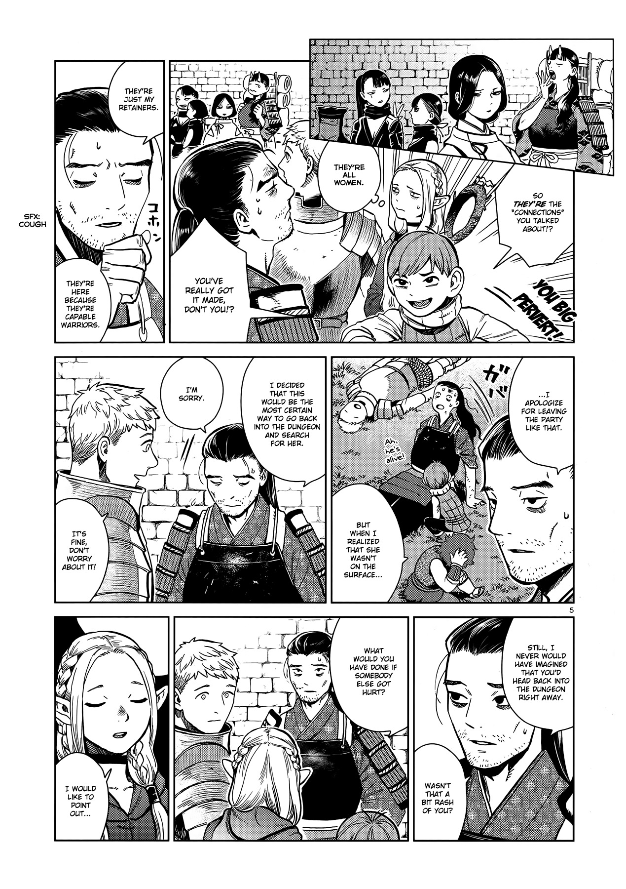 Dungeon Meshi Chapter 36 page 5 - Chapter 36: Mirin-boshi