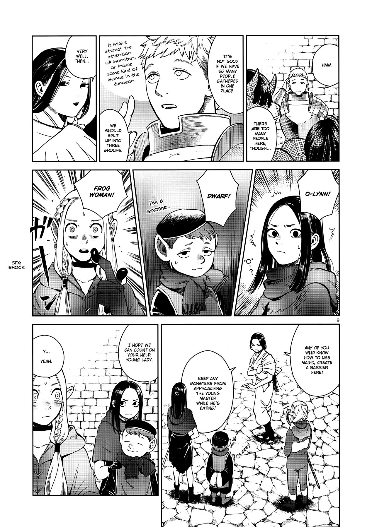 Dungeon Meshi Chapter 36 page 9 - Chapter 36: Mirin-boshi