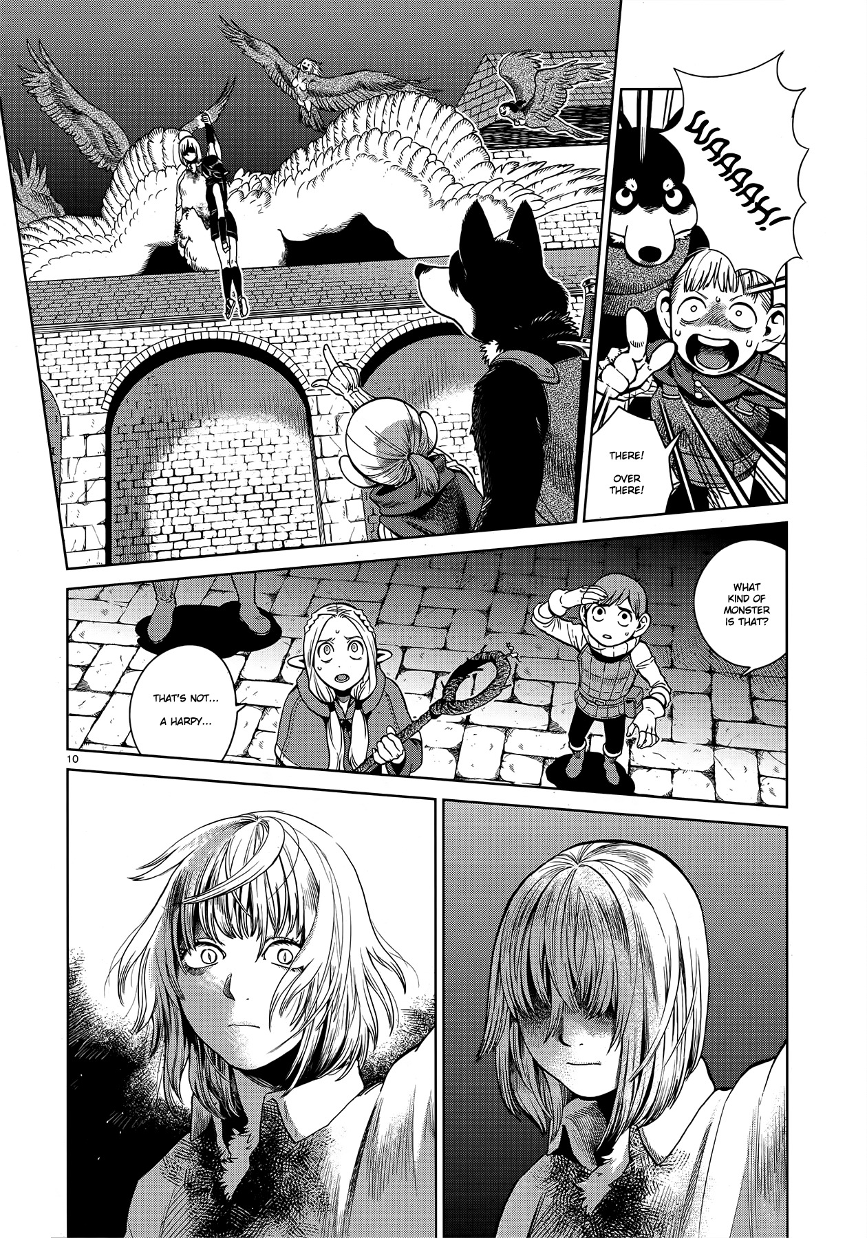 Dungeon Meshi Chapter 37 page 10 - Chapter 37: Harpy
