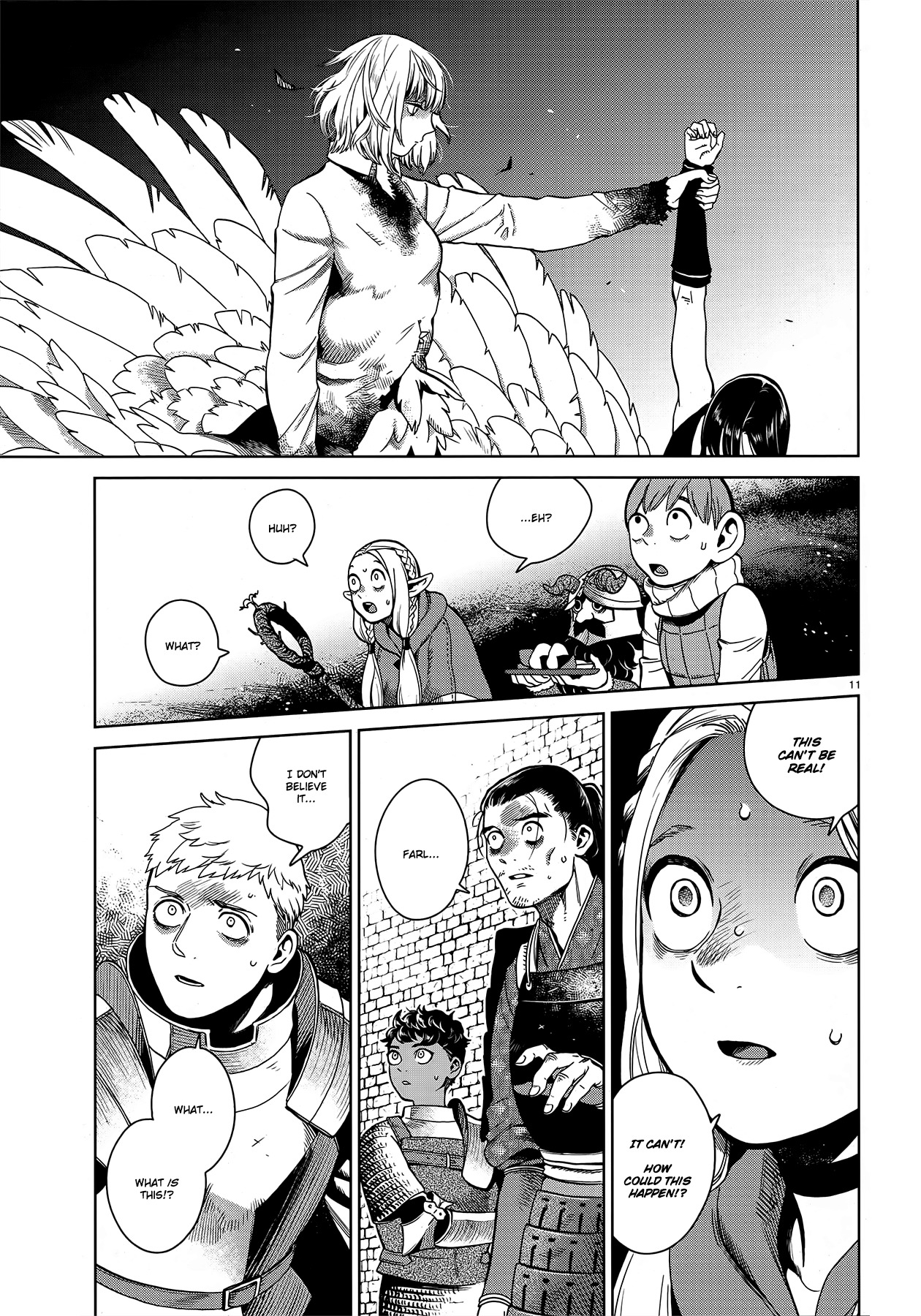 Dungeon Meshi Chapter 37 page 11 - Chapter 37: Harpy