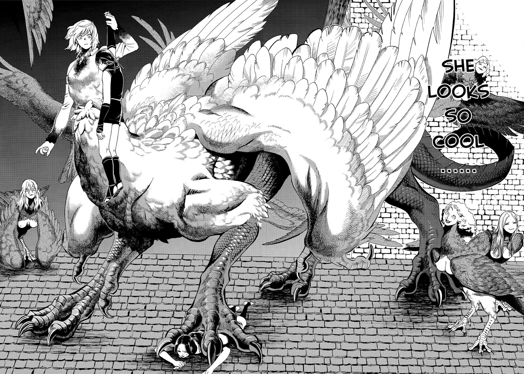 Dungeon Meshi Chapter 37 page 12 - Chapter 37: Harpy