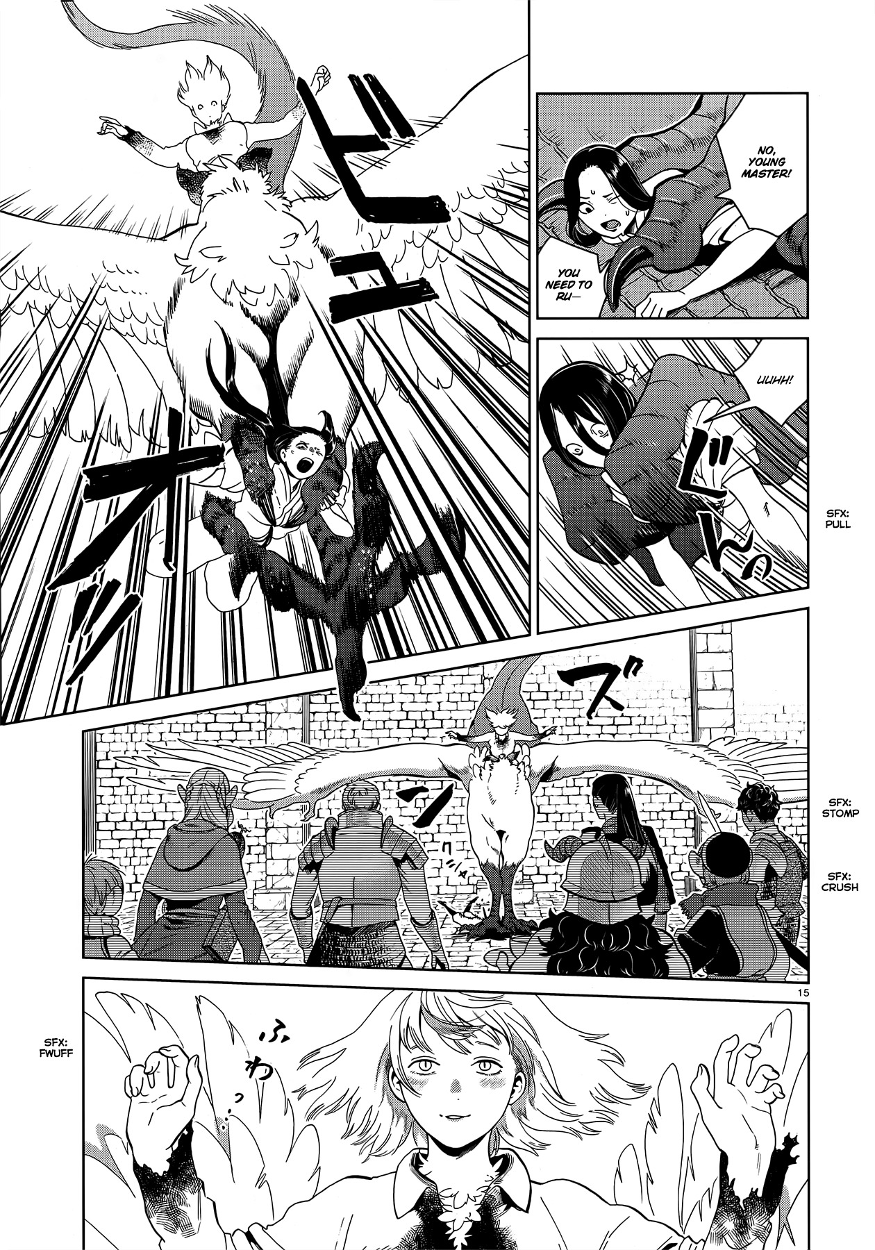 Dungeon Meshi Chapter 37 page 14 - Chapter 37: Harpy