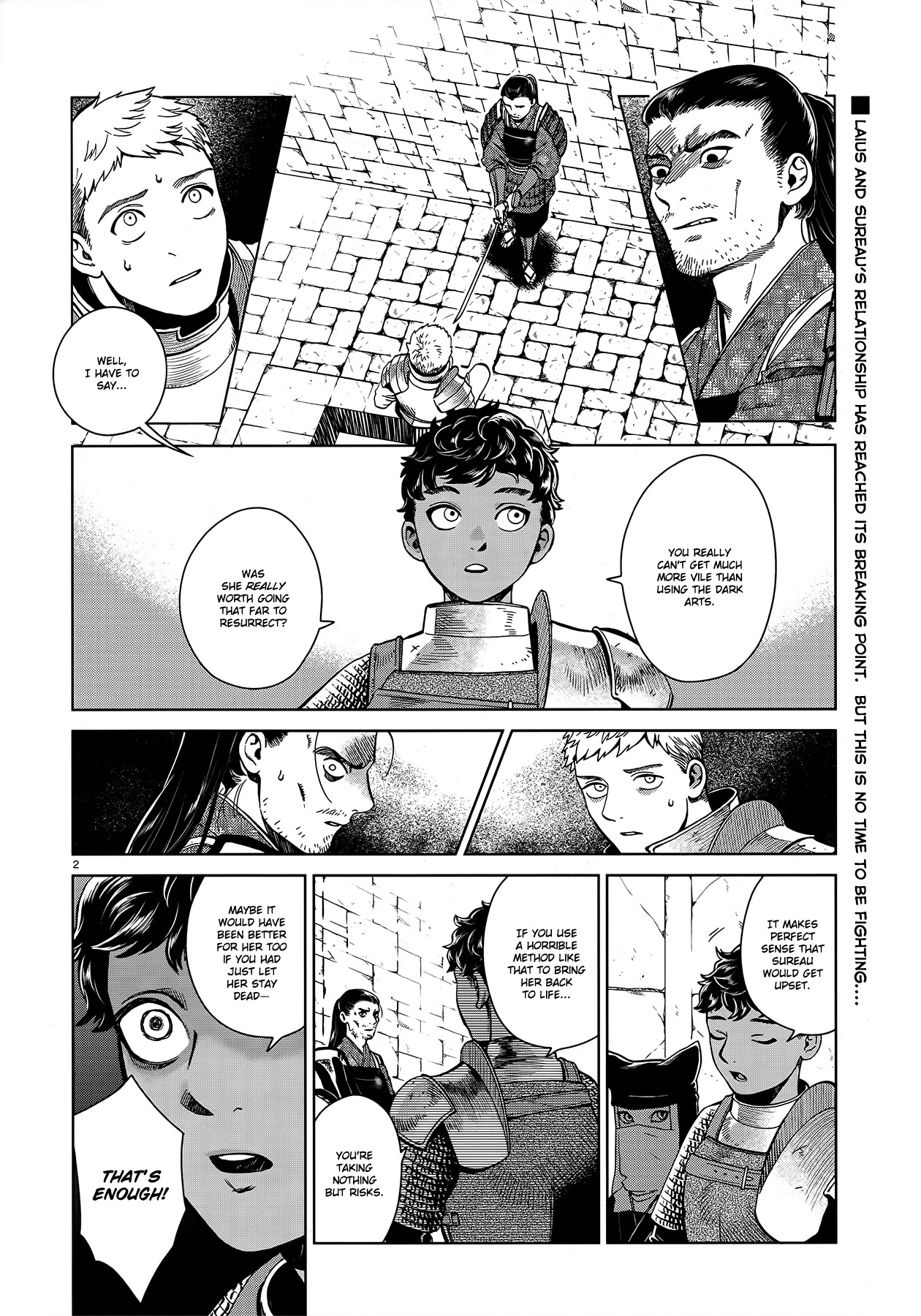 Dungeon Meshi Chapter 37 page 2 - Chapter 37: Harpy