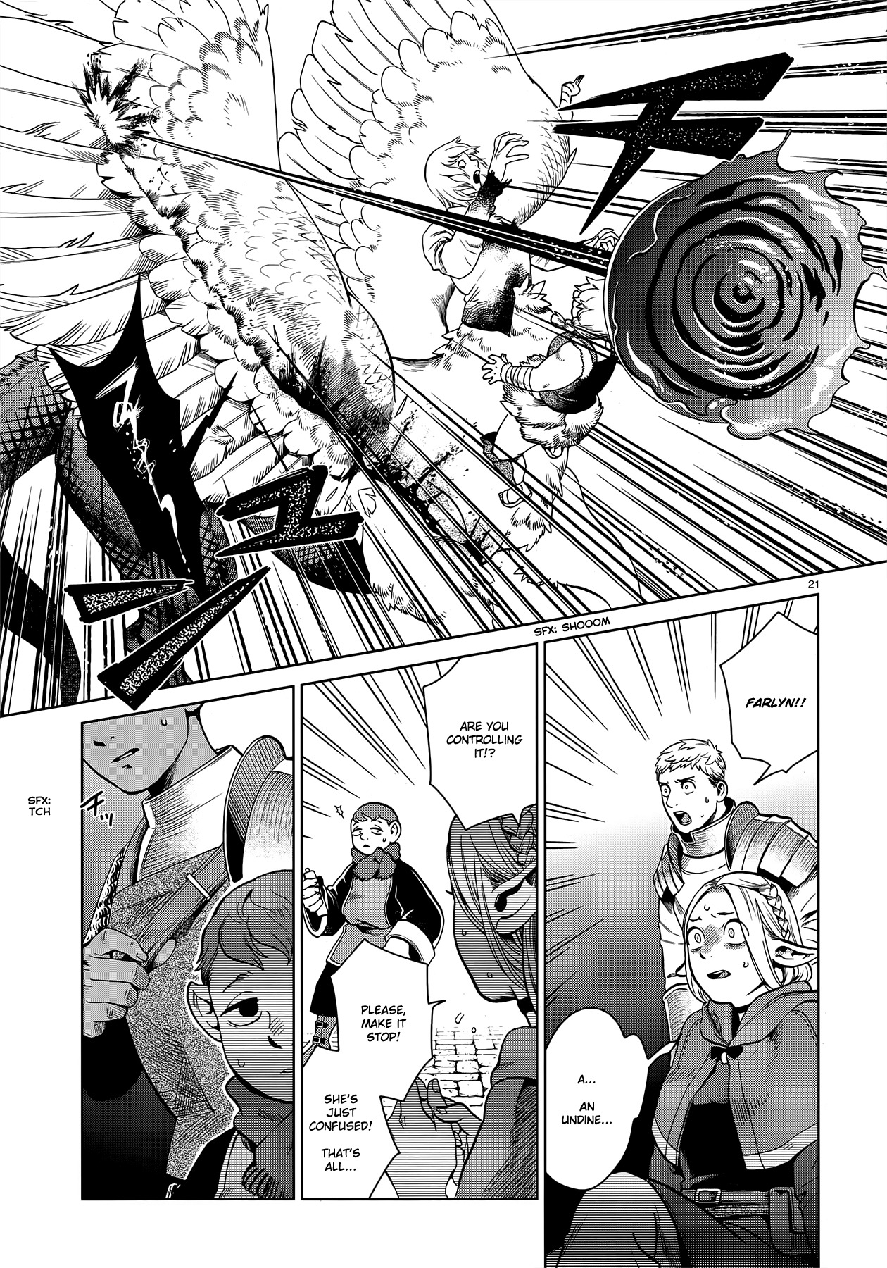 Dungeon Meshi Chapter 37 page 20 - Chapter 37: Harpy
