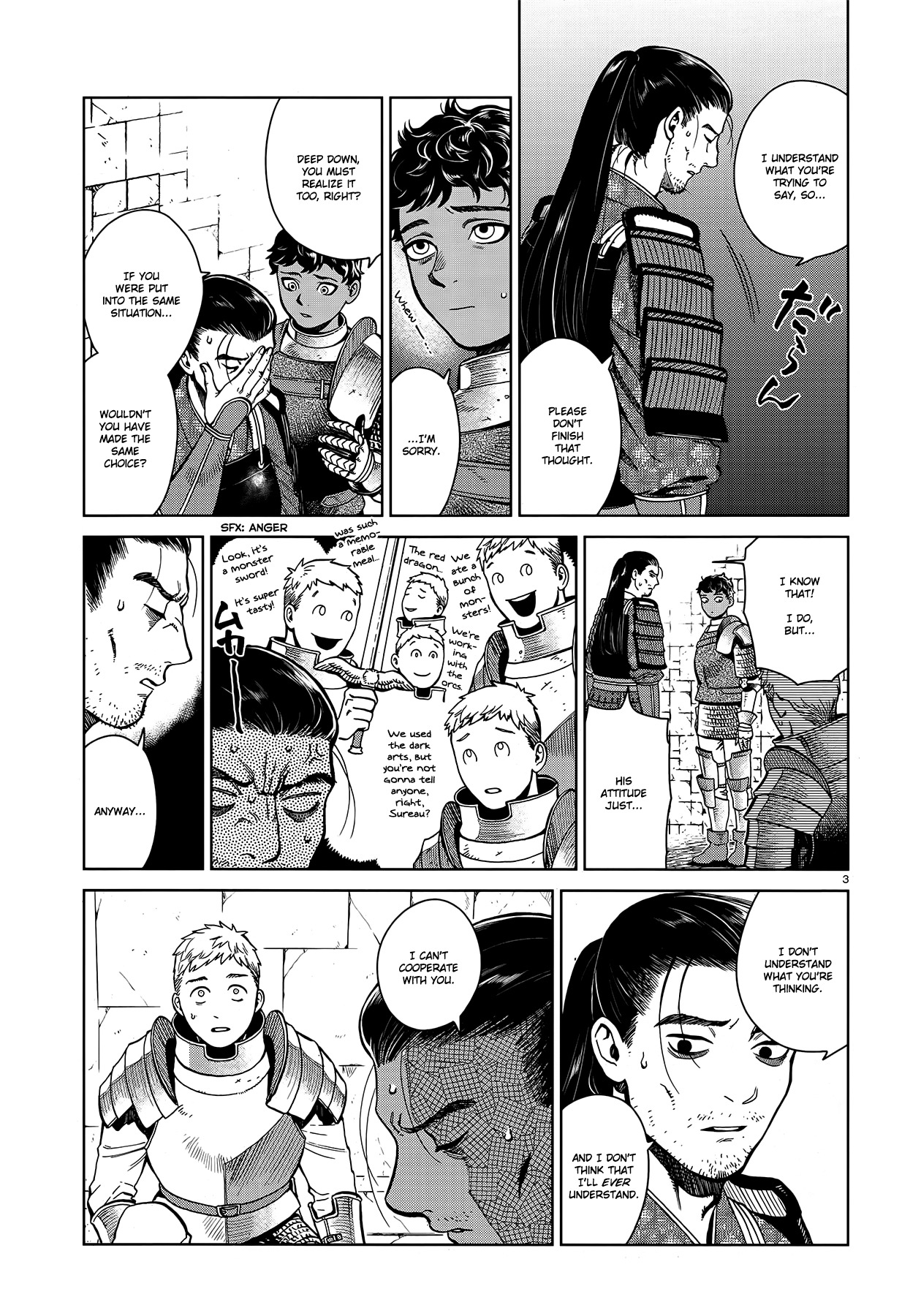 Dungeon Meshi Chapter 37 page 3 - Chapter 37: Harpy