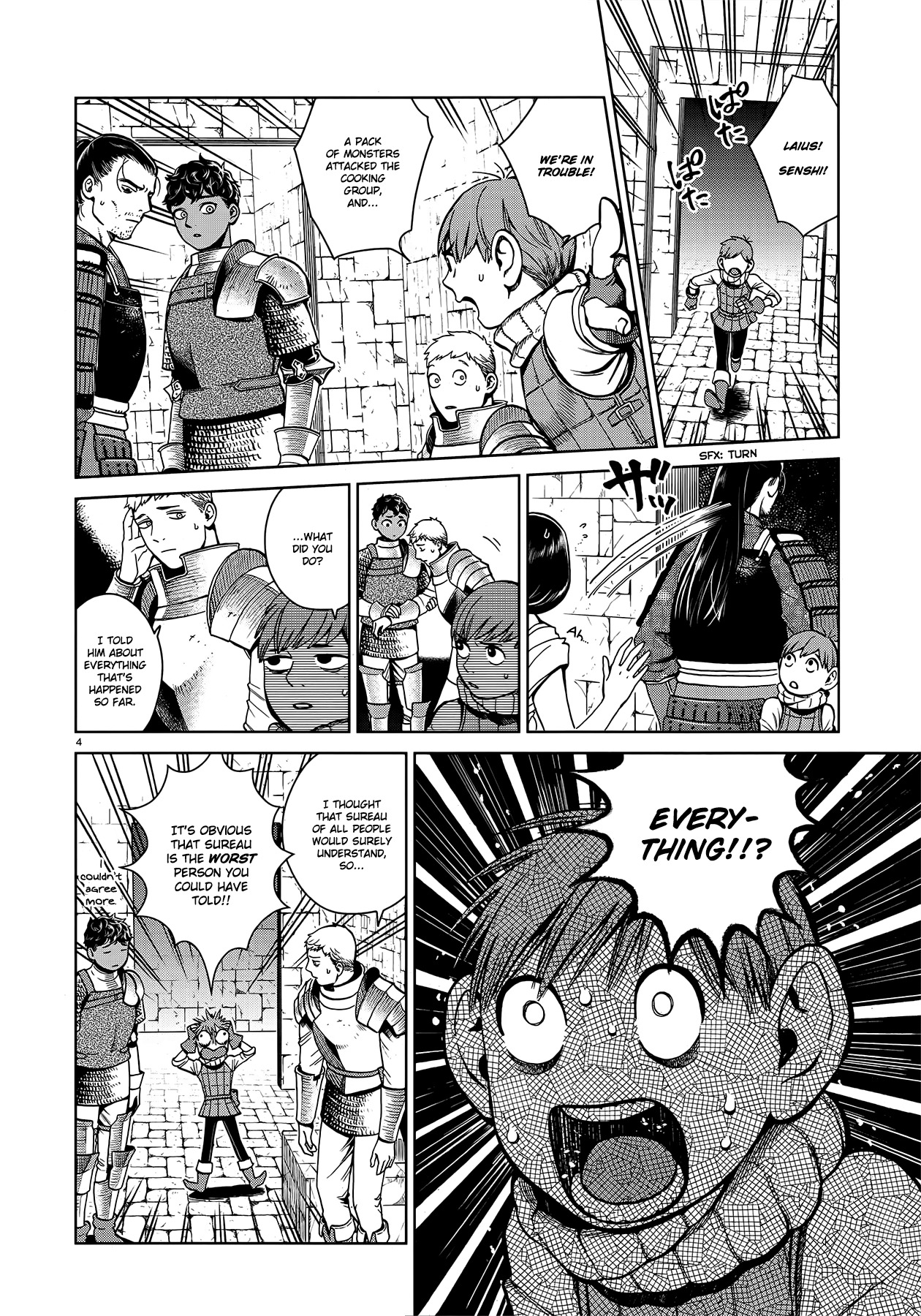 Dungeon Meshi Chapter 37 page 4 - Chapter 37: Harpy