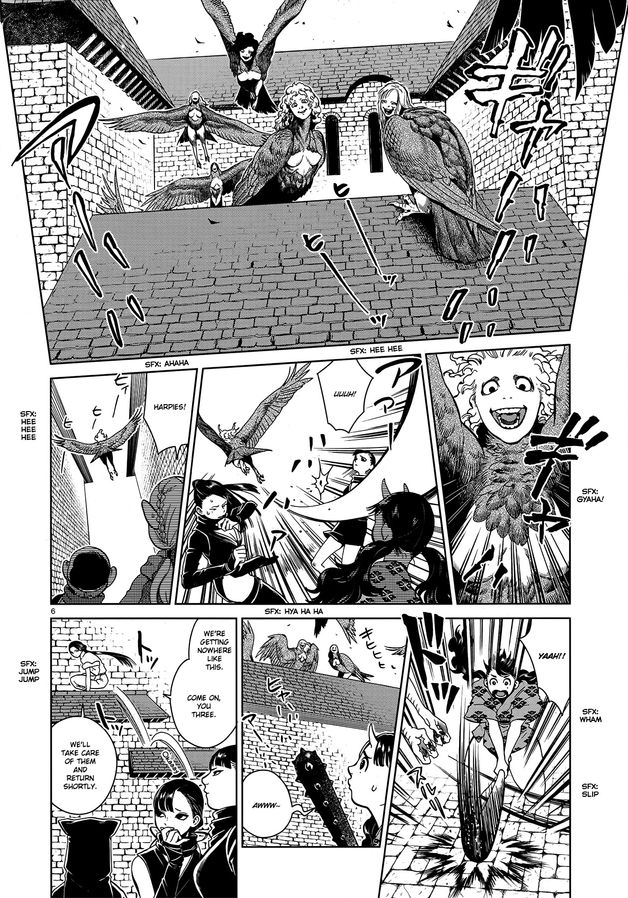 Dungeon Meshi Chapter 37 page 6 - Chapter 37: Harpy