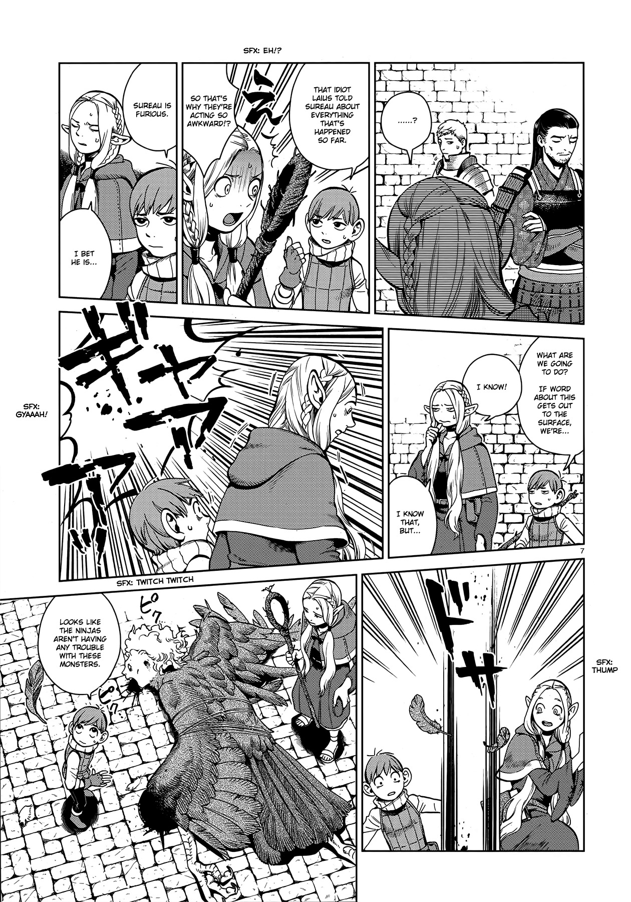 Dungeon Meshi Chapter 37 page 7 - Chapter 37: Harpy