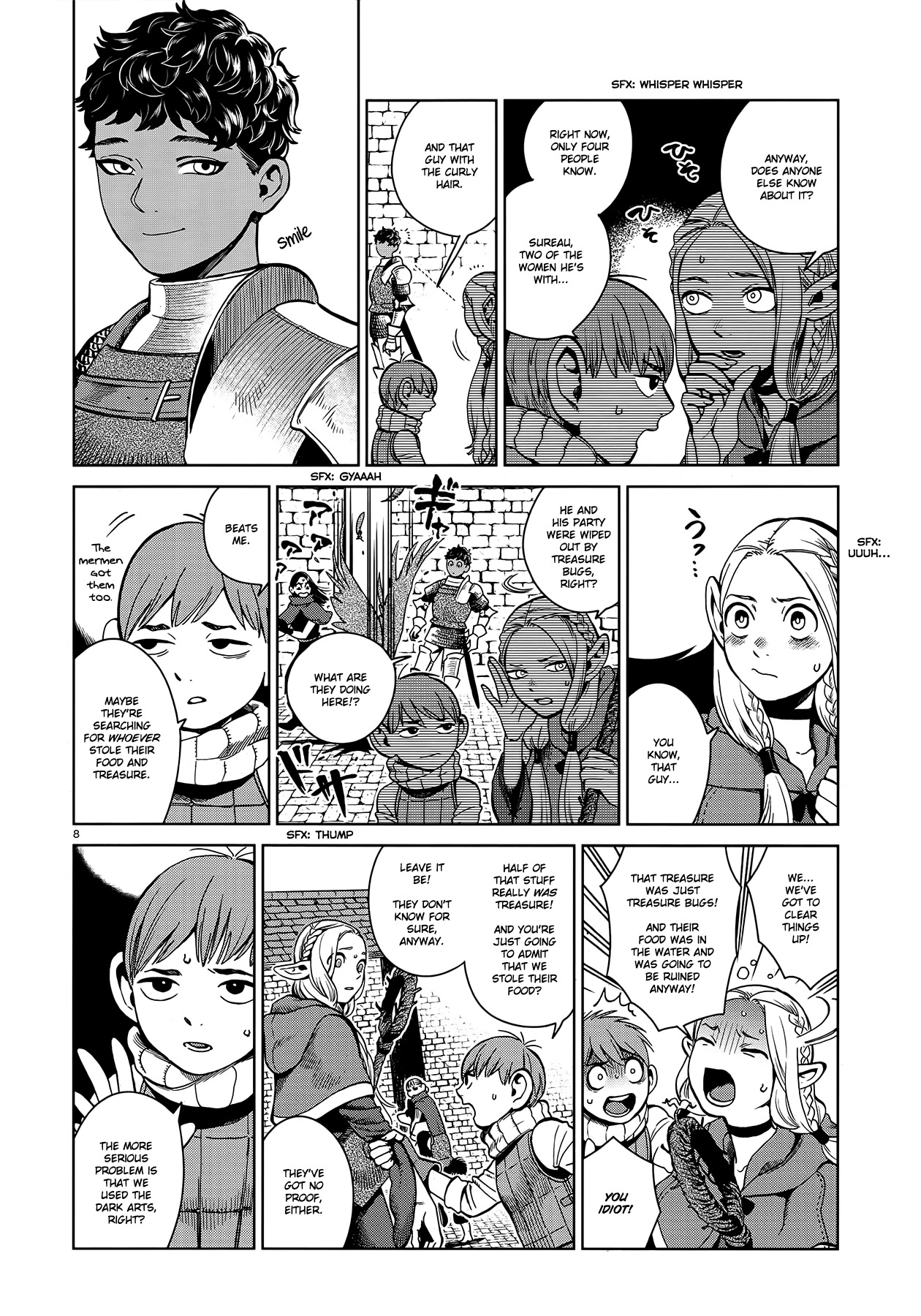 Dungeon Meshi Chapter 37 page 8 - Chapter 37: Harpy
