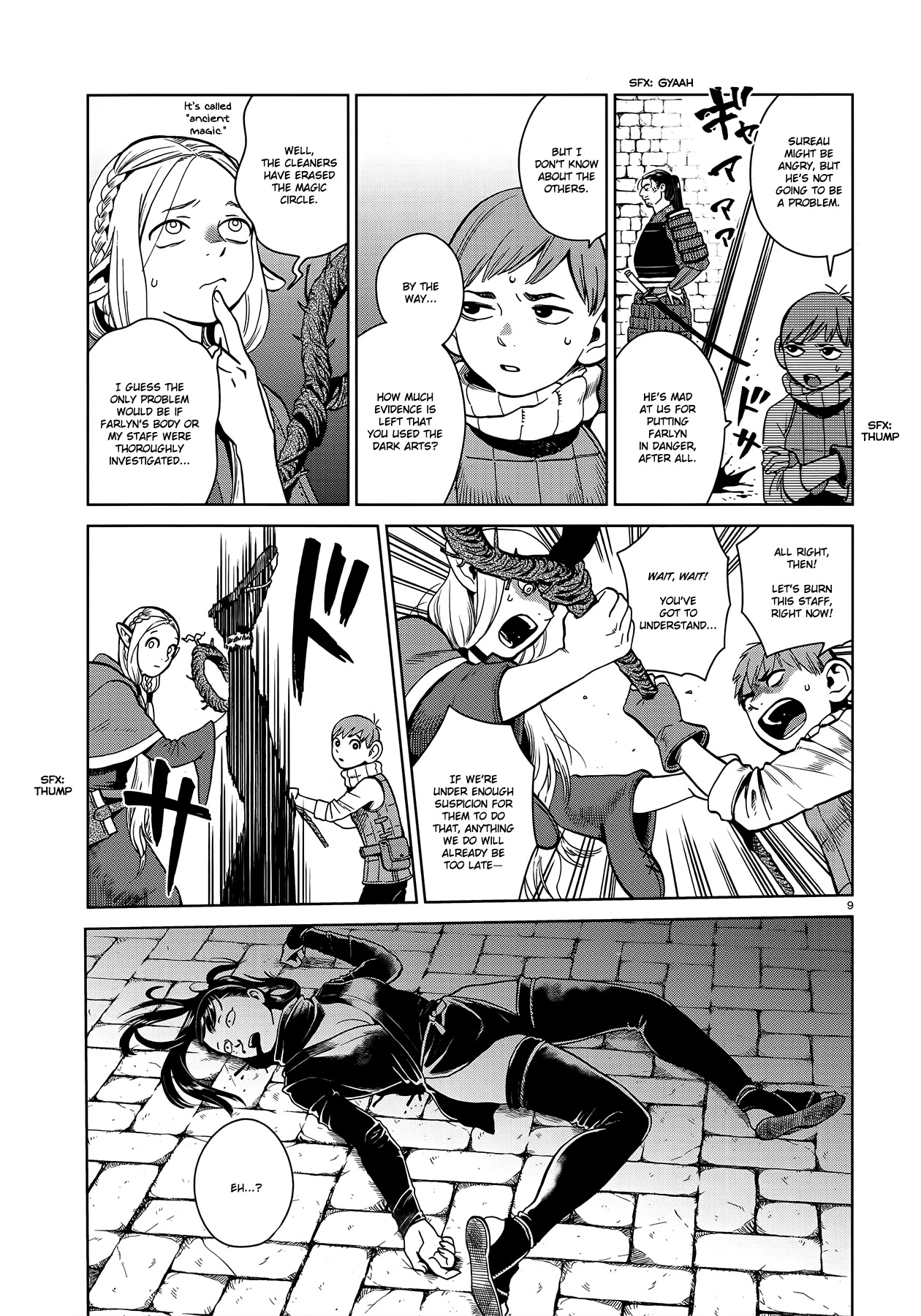 Dungeon Meshi Chapter 37 page 9 - Chapter 37: Harpy