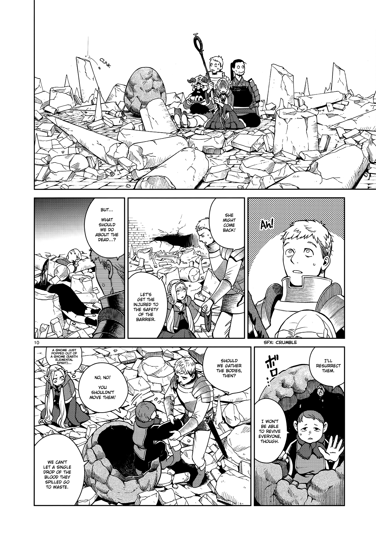Dungeon Meshi Chapter 38 page 10 - Chapter 38: Chimera