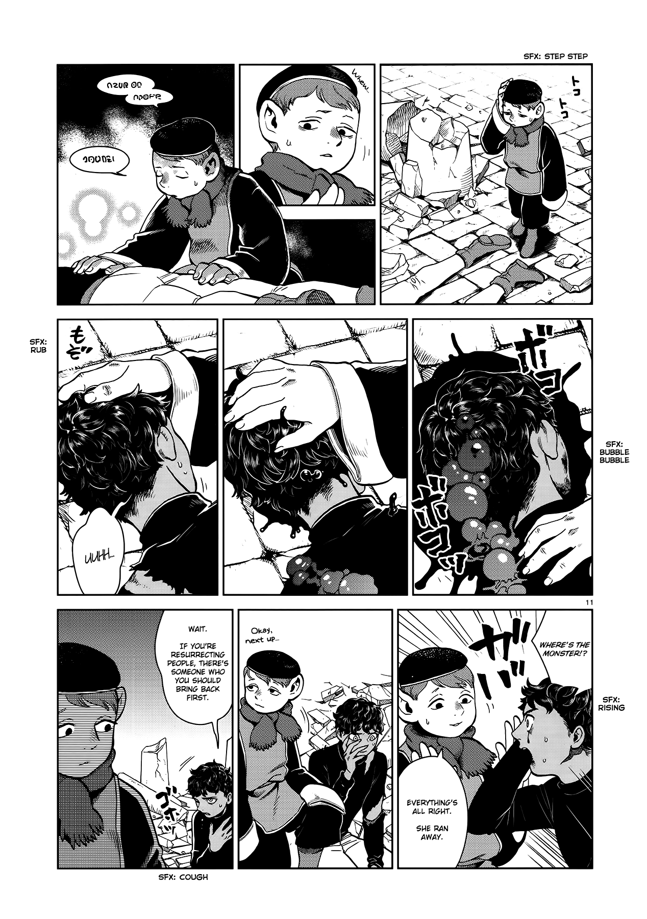 Dungeon Meshi Chapter 38 page 11 - Chapter 38: Chimera