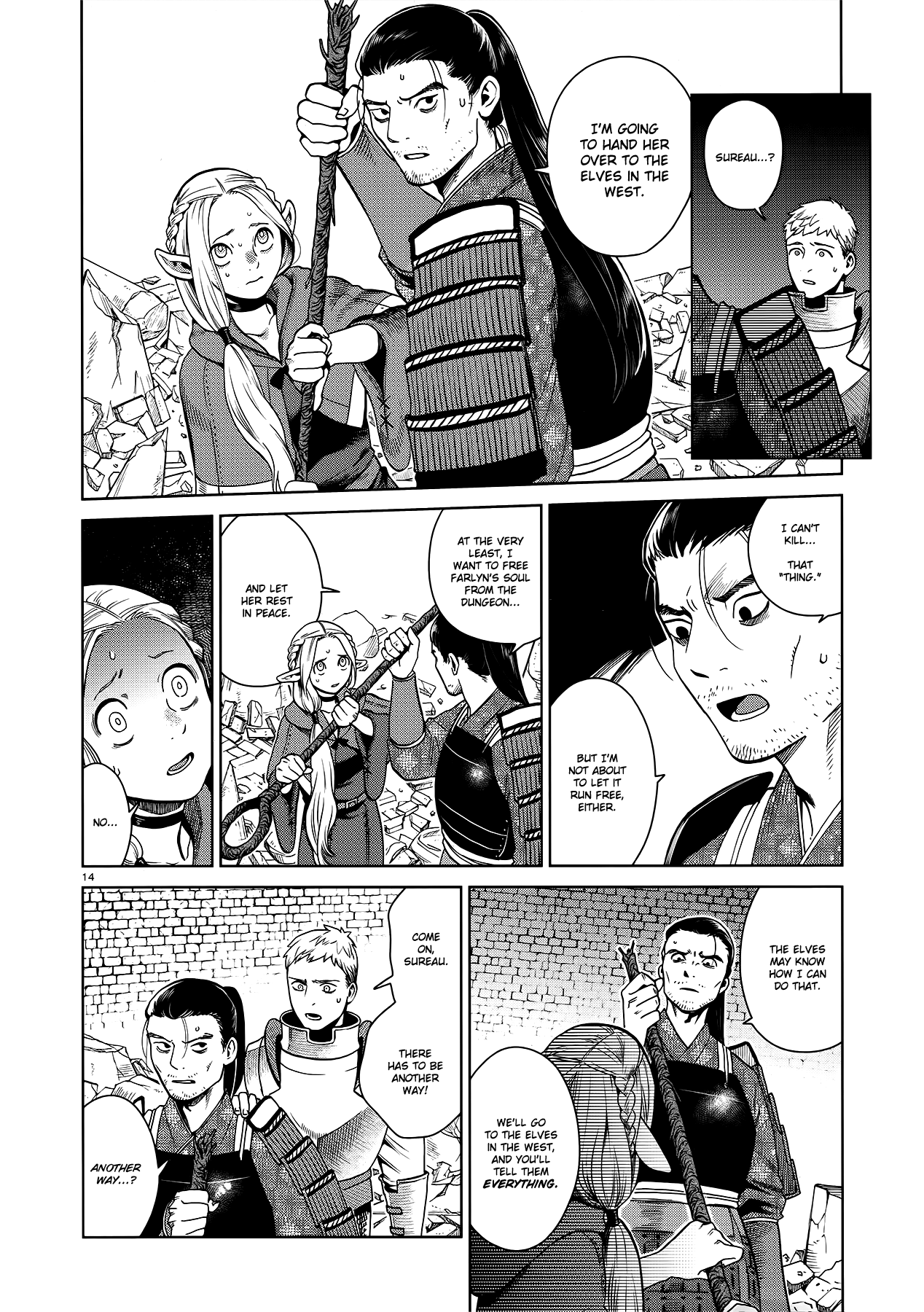 Dungeon Meshi Chapter 38 page 14 - Chapter 38: Chimera