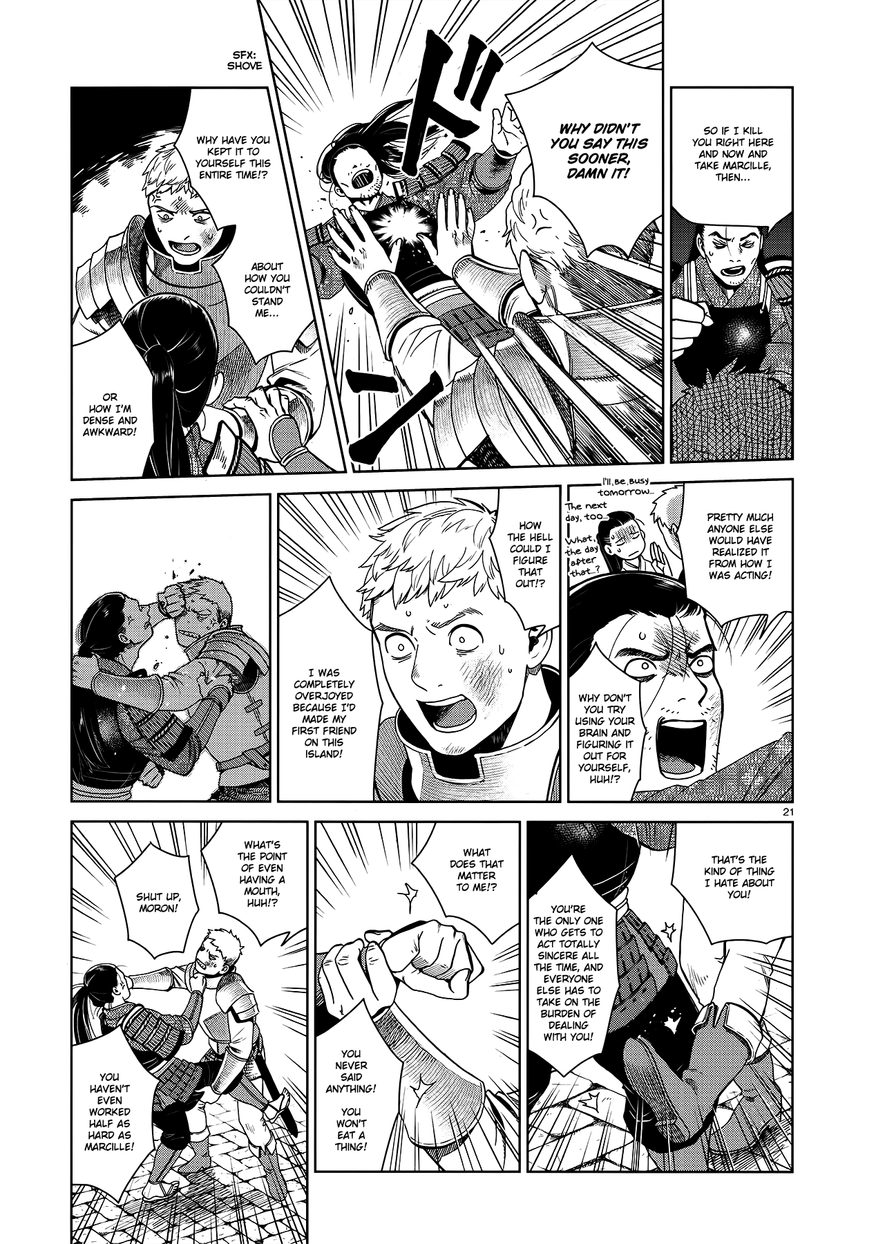 Dungeon Meshi Chapter 38 page 21 - Chapter 38: Chimera