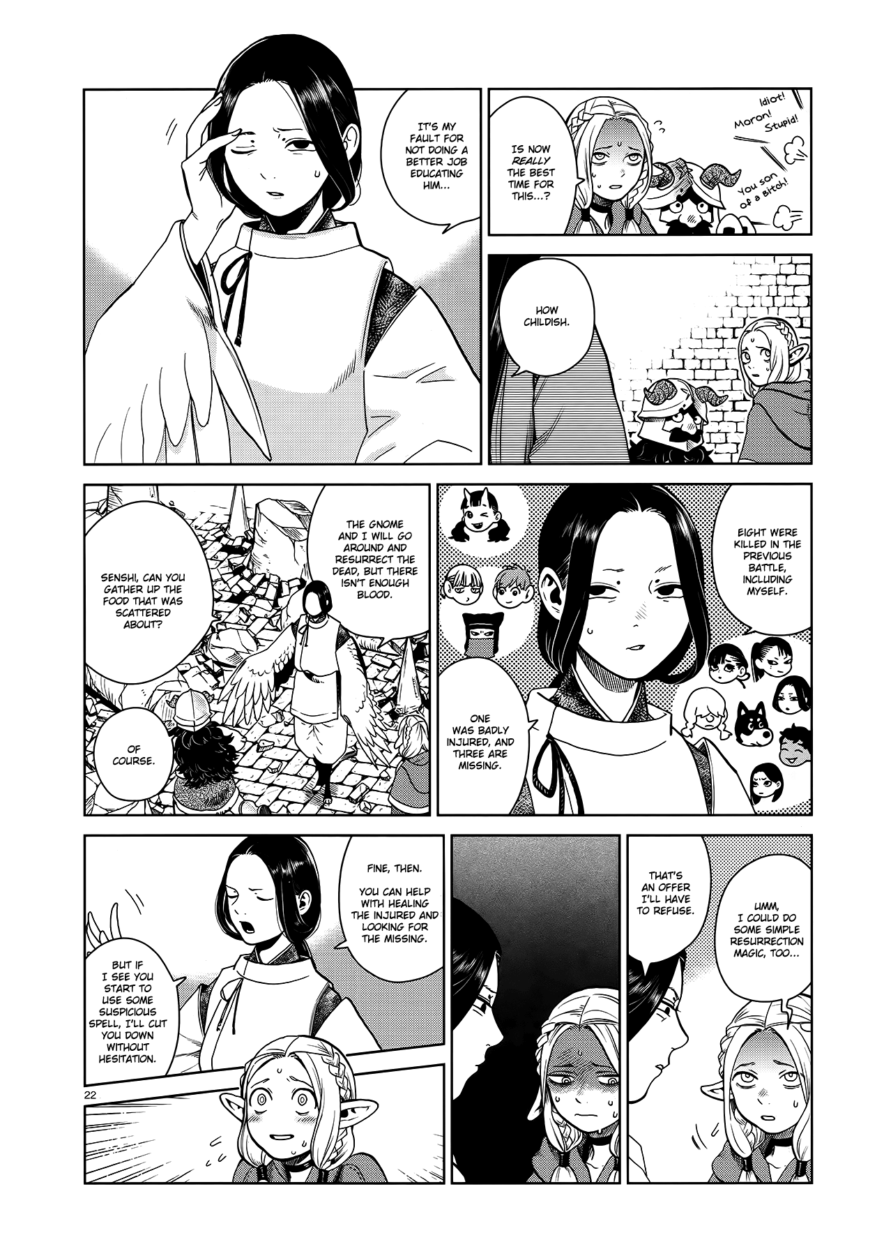 Dungeon Meshi Chapter 38 page 22 - Chapter 38: Chimera
