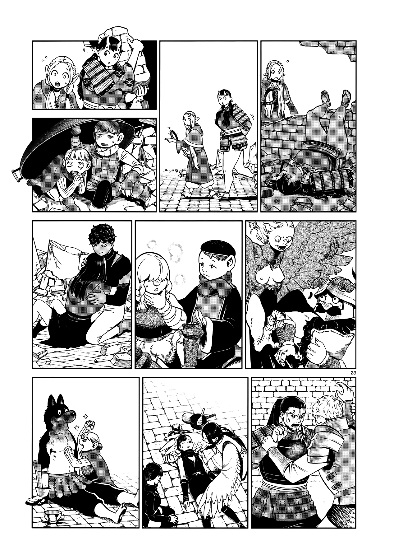 Dungeon Meshi Chapter 38 page 23 - Chapter 38: Chimera