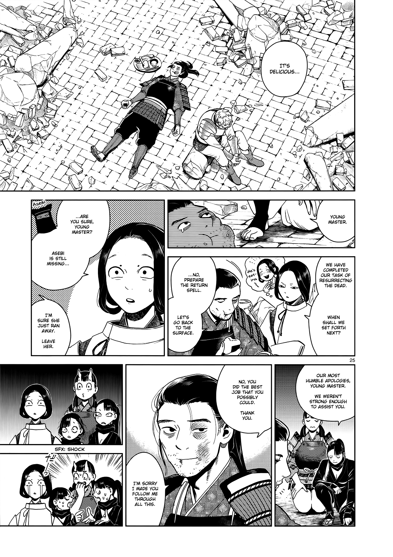 Dungeon Meshi Chapter 38 page 25 - Chapter 38: Chimera