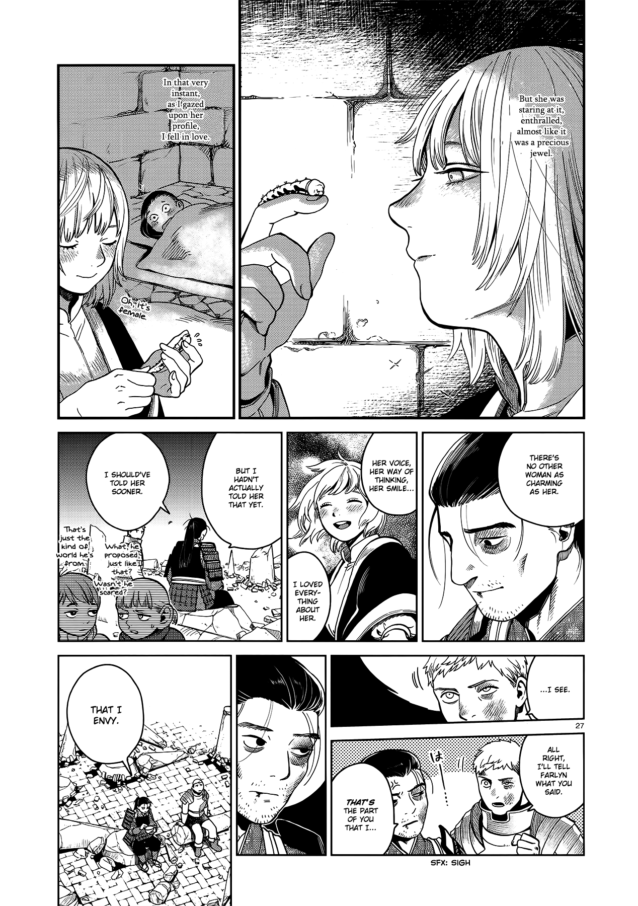 Dungeon Meshi Chapter 38 page 27 - Chapter 38: Chimera