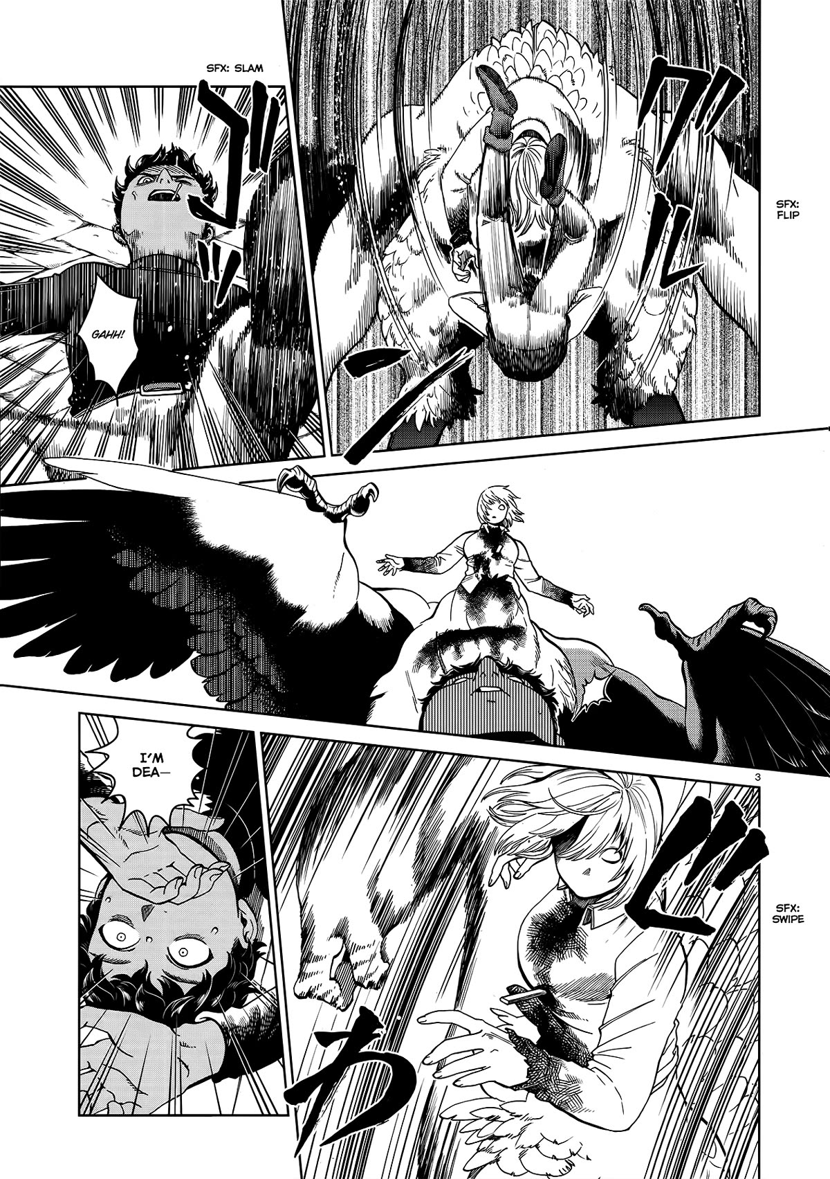 Dungeon Meshi Chapter 38 page 3 - Chapter 38: Chimera