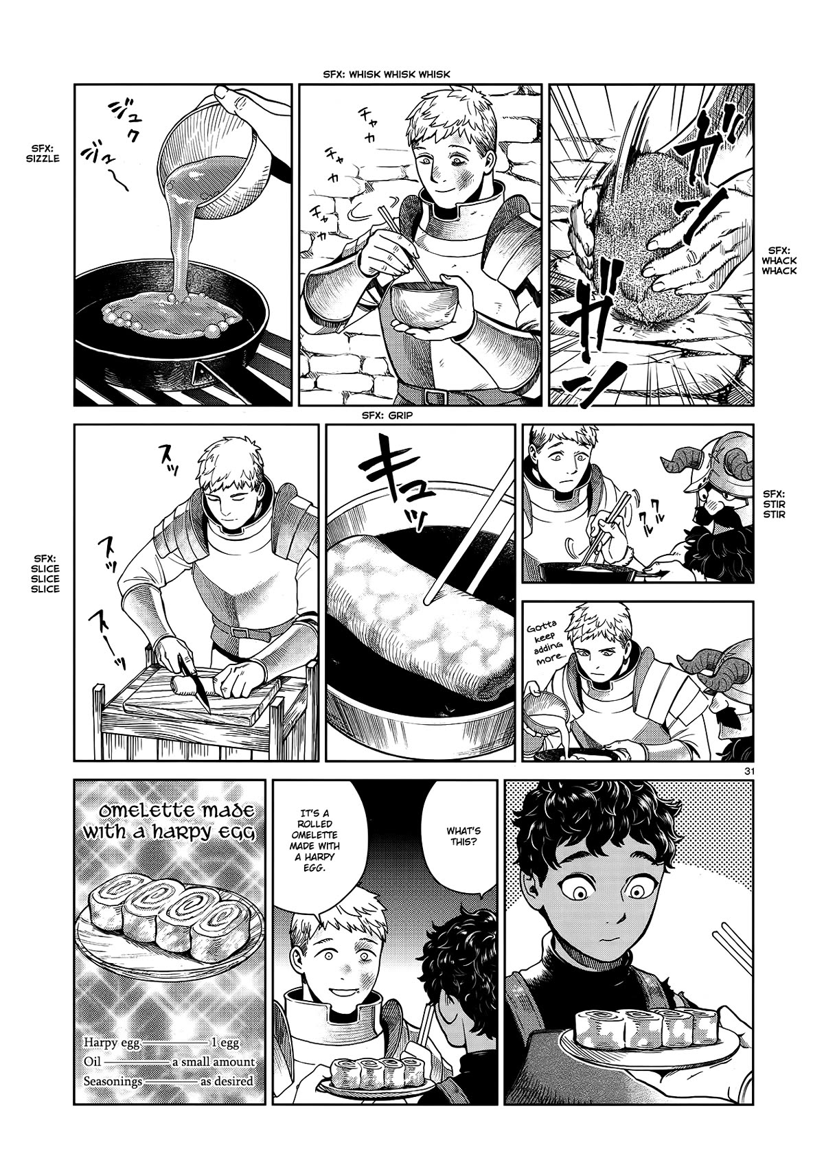 Dungeon Meshi Chapter 38 page 31 - Chapter 38: Chimera