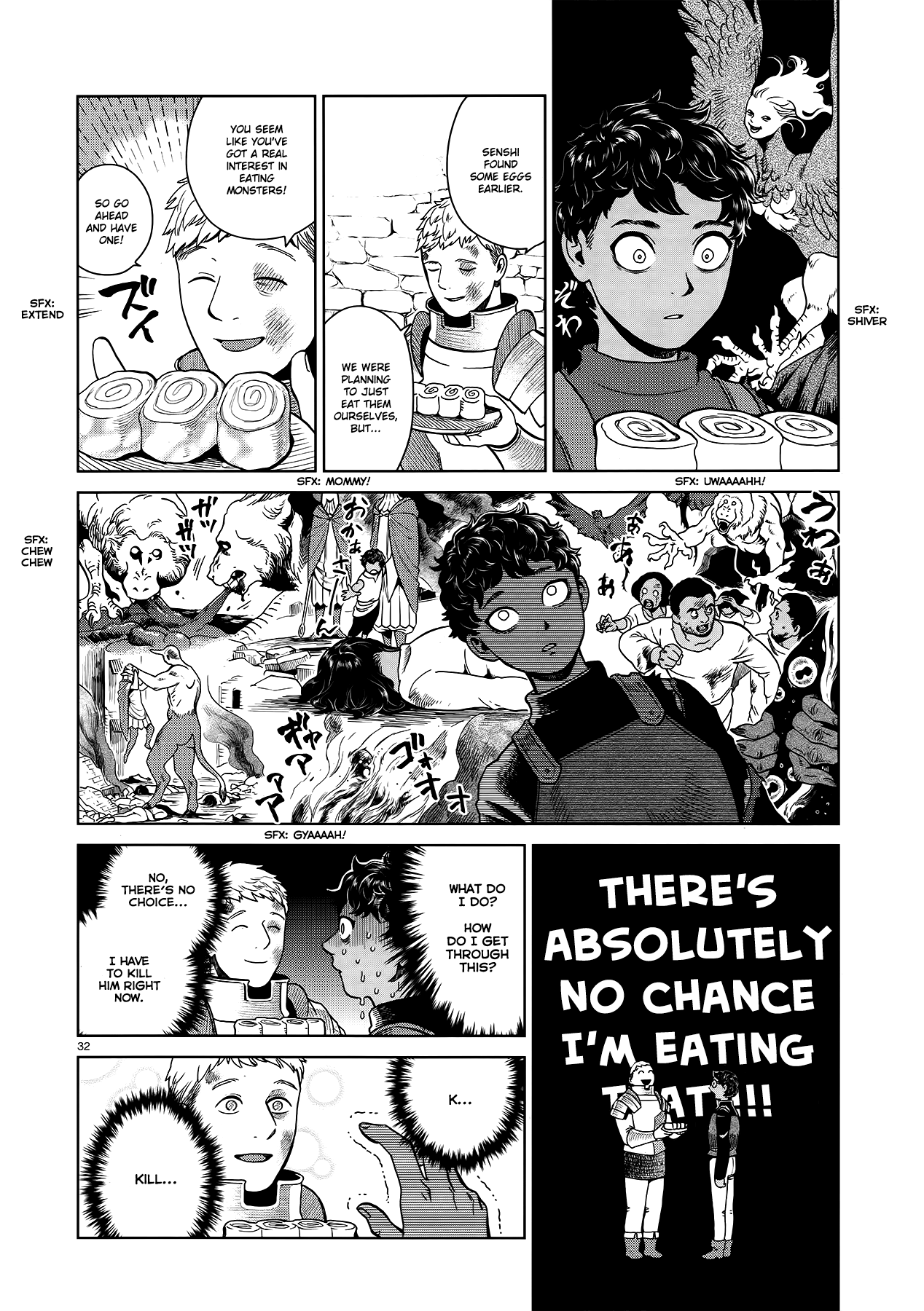 Dungeon Meshi Chapter 38 page 32 - Chapter 38: Chimera