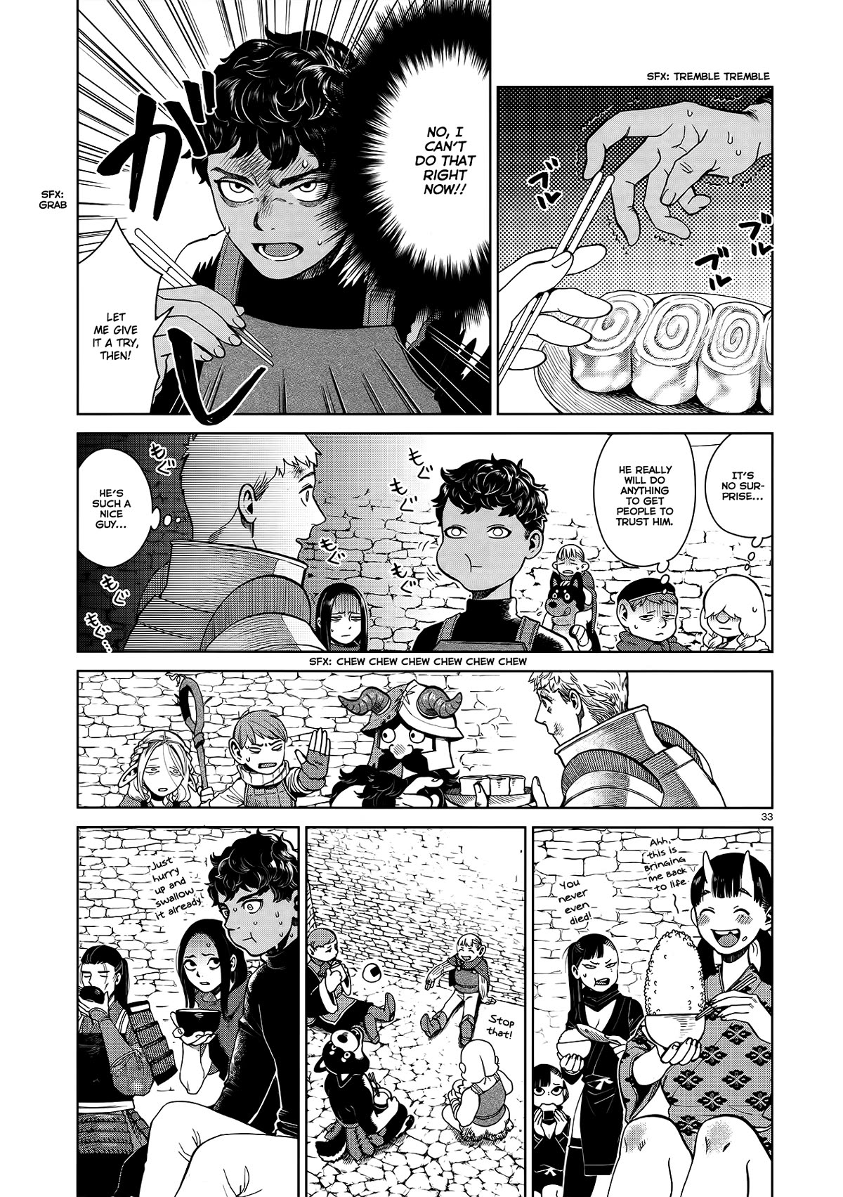Dungeon Meshi Chapter 38 page 33 - Chapter 38: Chimera