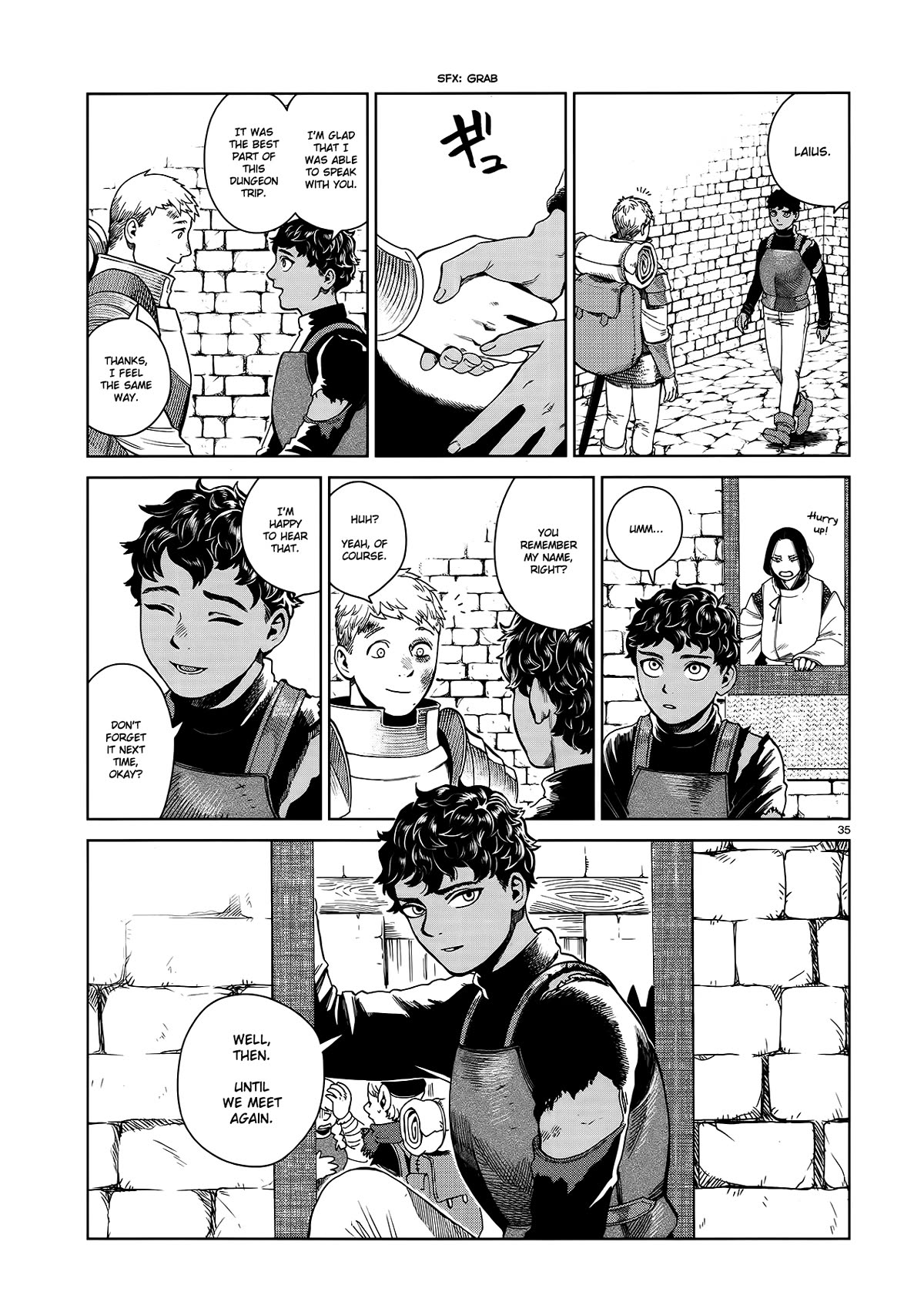 Dungeon Meshi Chapter 38 page 35 - Chapter 38: Chimera