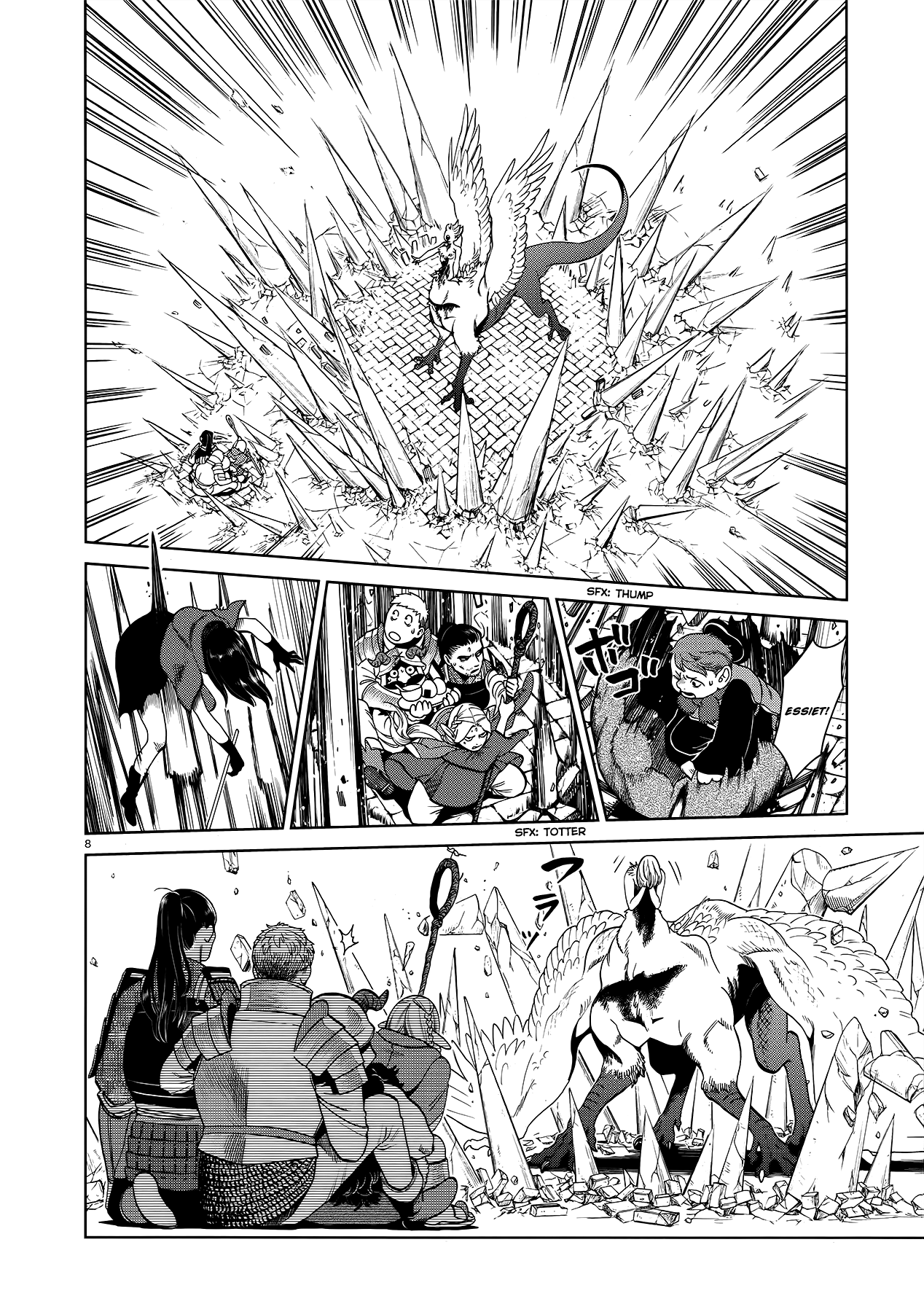 Dungeon Meshi Chapter 38 page 8 - Chapter 38: Chimera
