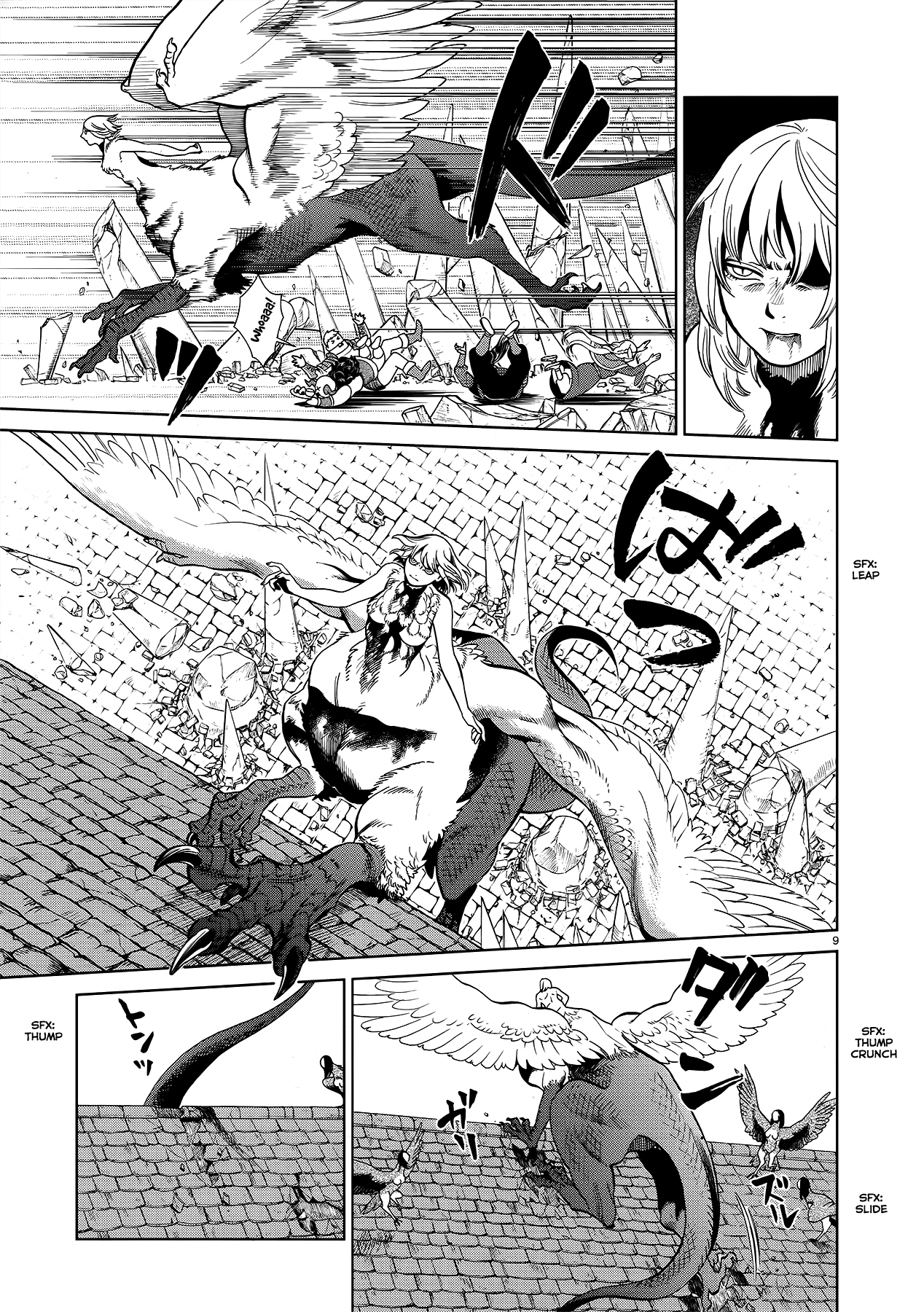 Dungeon Meshi Chapter 38 page 9 - Chapter 38: Chimera