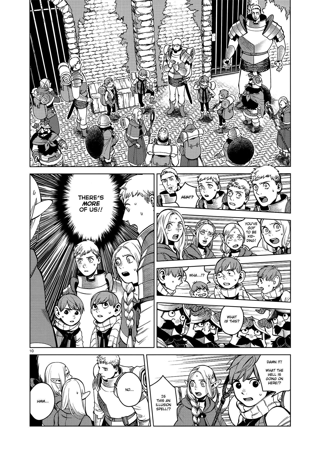 Dungeon Meshi Chapter 39 page 10 - Chapter 39: Shapeshifter (Part I)