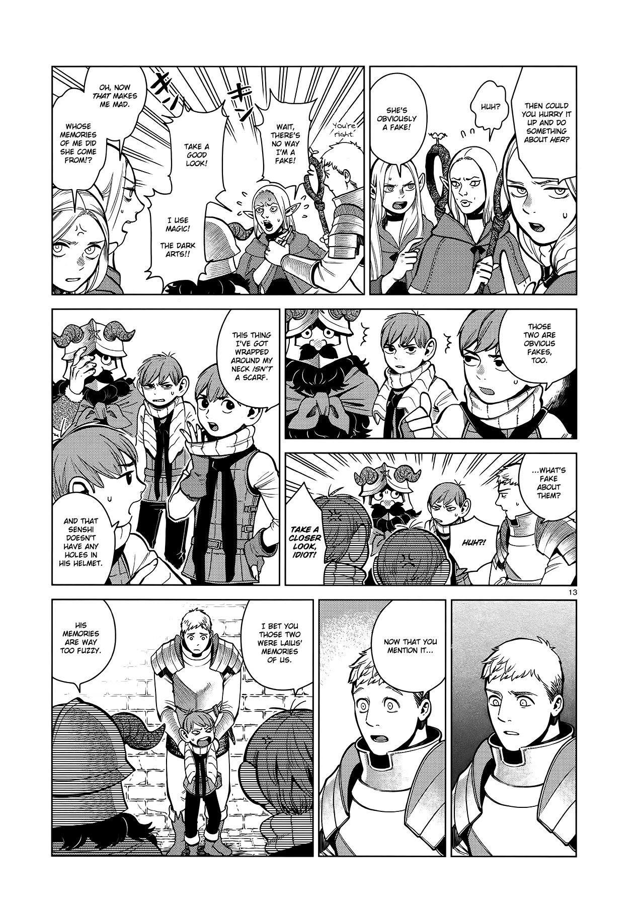 Dungeon Meshi Chapter 39 page 13 - Chapter 39: Shapeshifter (Part I)
