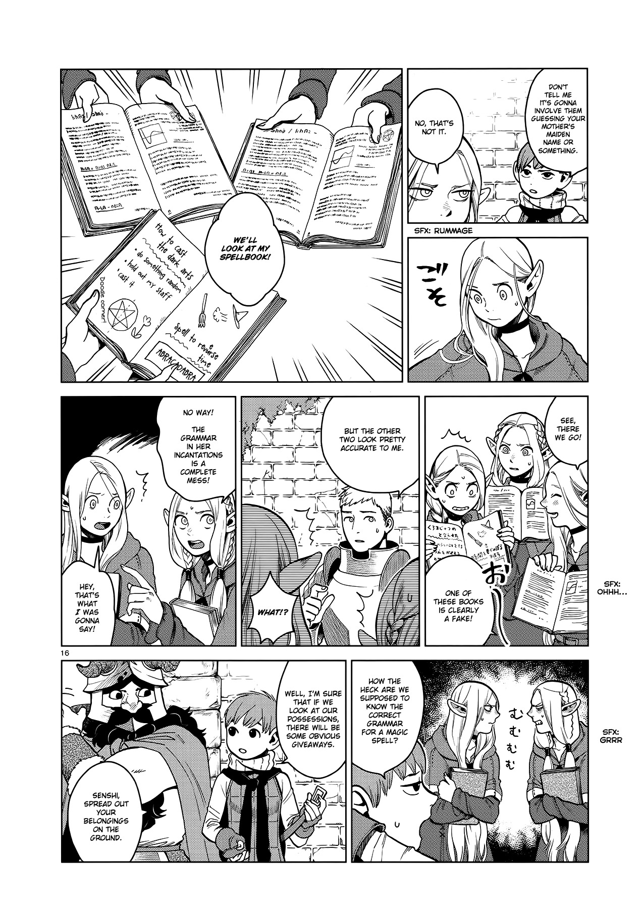 Dungeon Meshi Chapter 39 page 16 - Chapter 39: Shapeshifter (Part I)