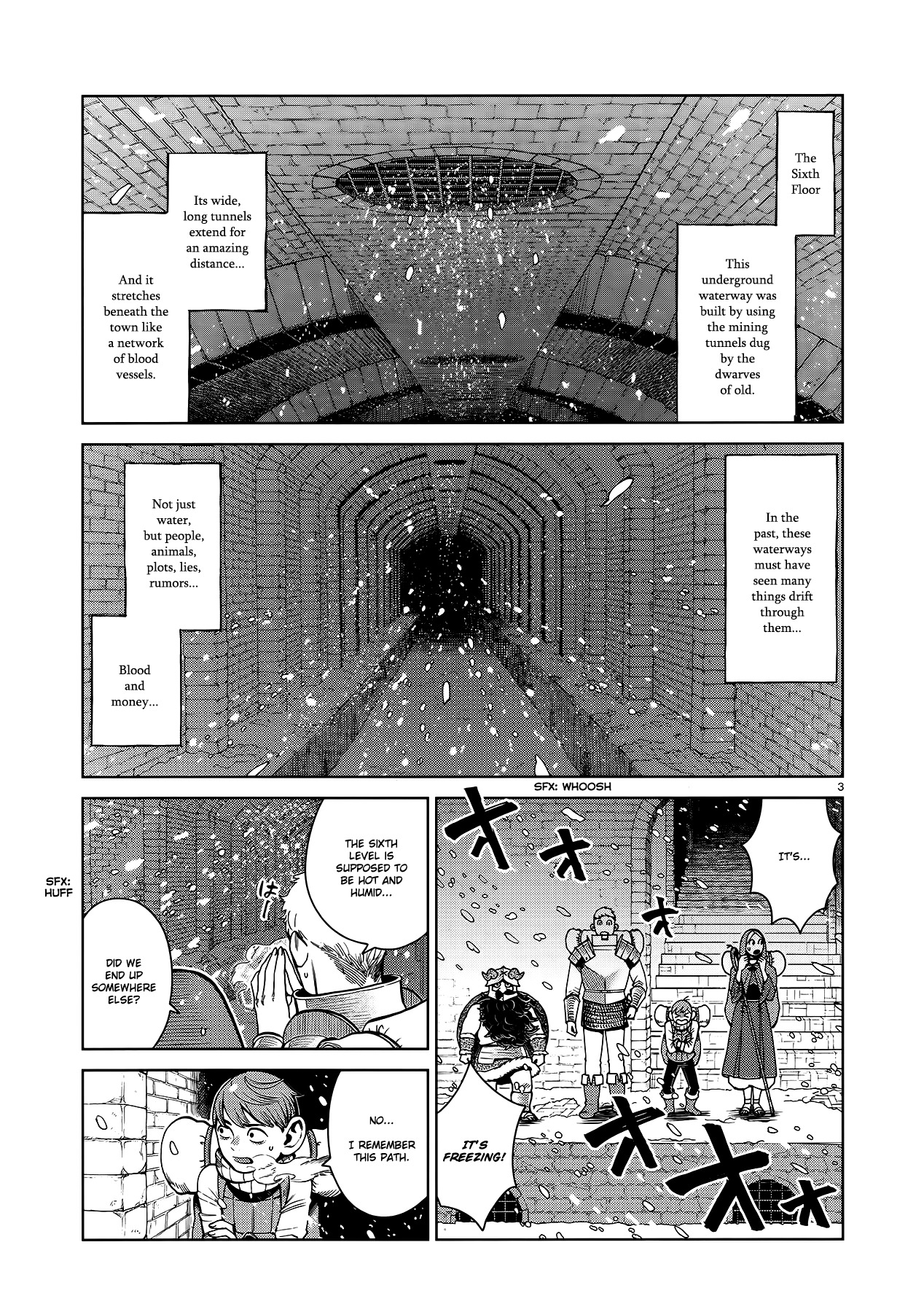 Dungeon Meshi Chapter 39 page 3 - Chapter 39: Shapeshifter (Part I)