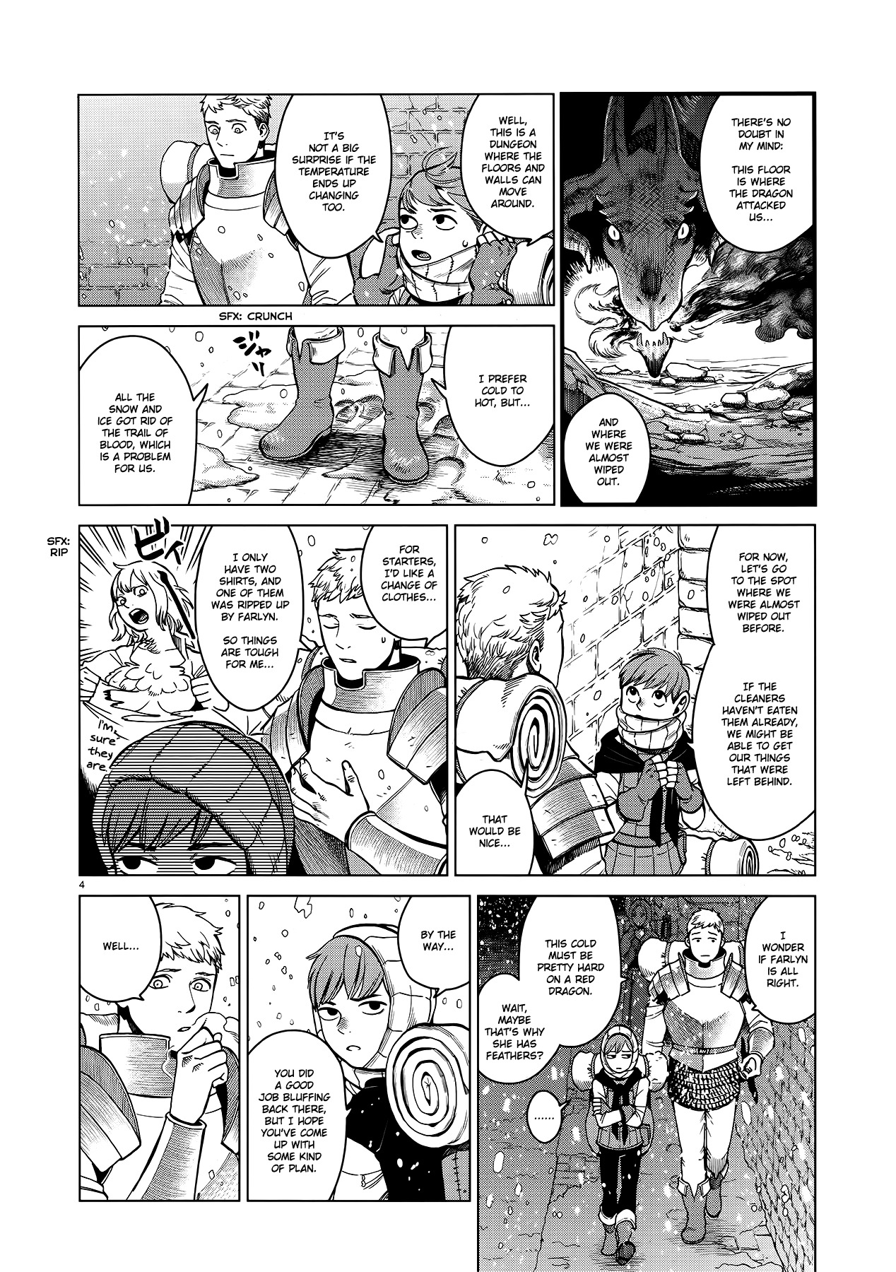 Dungeon Meshi Chapter 39 page 4 - Chapter 39: Shapeshifter (Part I)