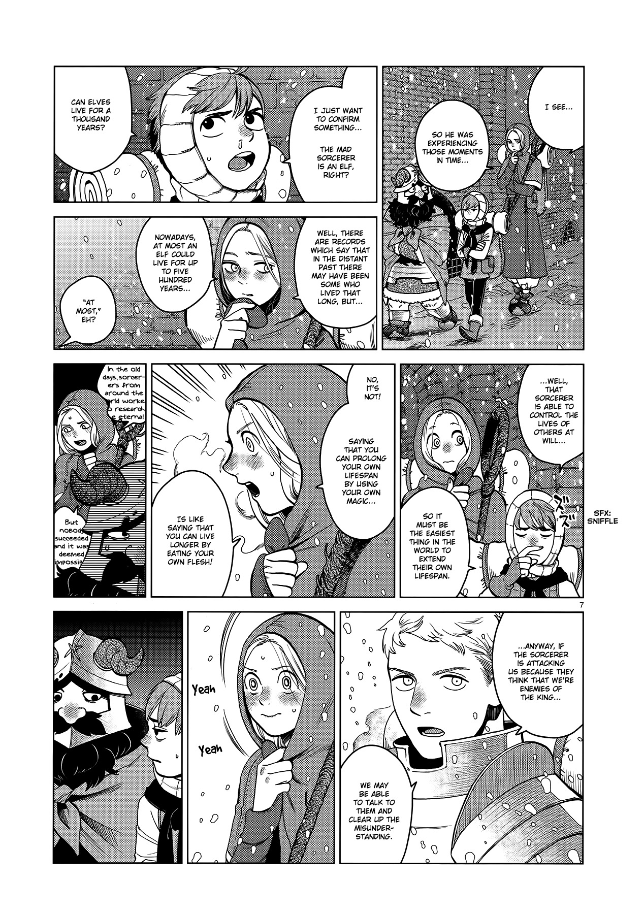 Dungeon Meshi Chapter 39 page 7 - Chapter 39: Shapeshifter (Part I)