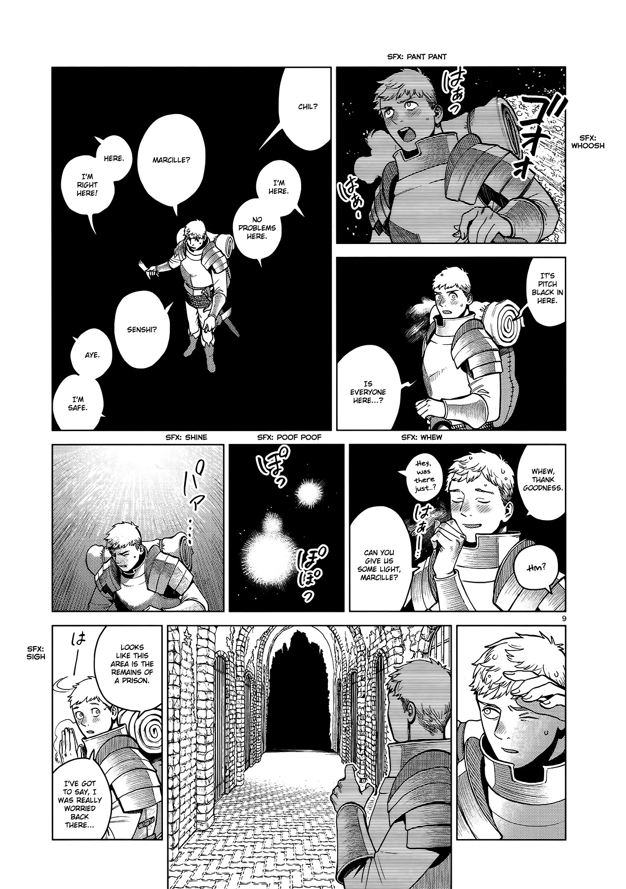 Dungeon Meshi Chapter 39 page 9 - Chapter 39: Shapeshifter (Part I)