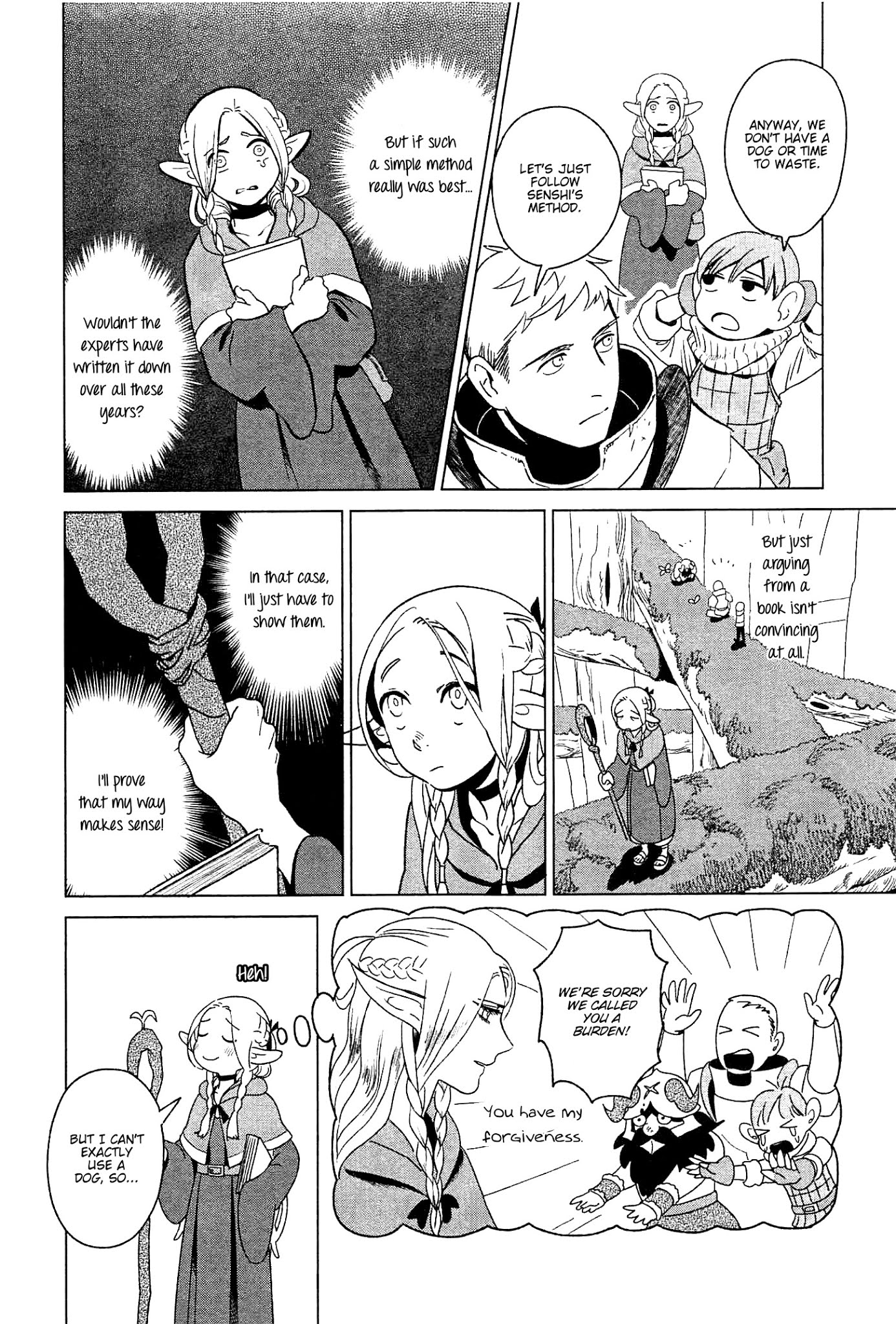 Dungeon Meshi Chapter 4 page 10 - Chapter 4: Omelette