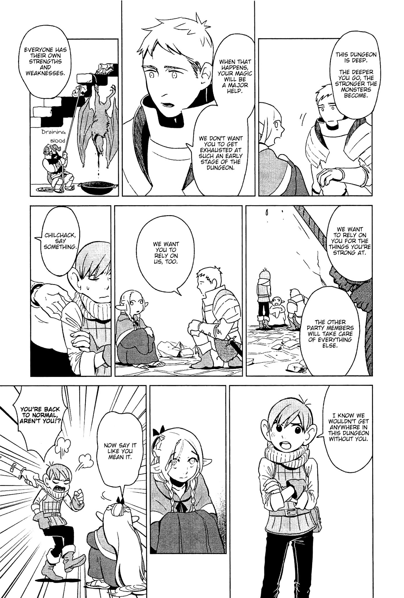 Dungeon Meshi Chapter 4 page 19 - Chapter 4: Omelette