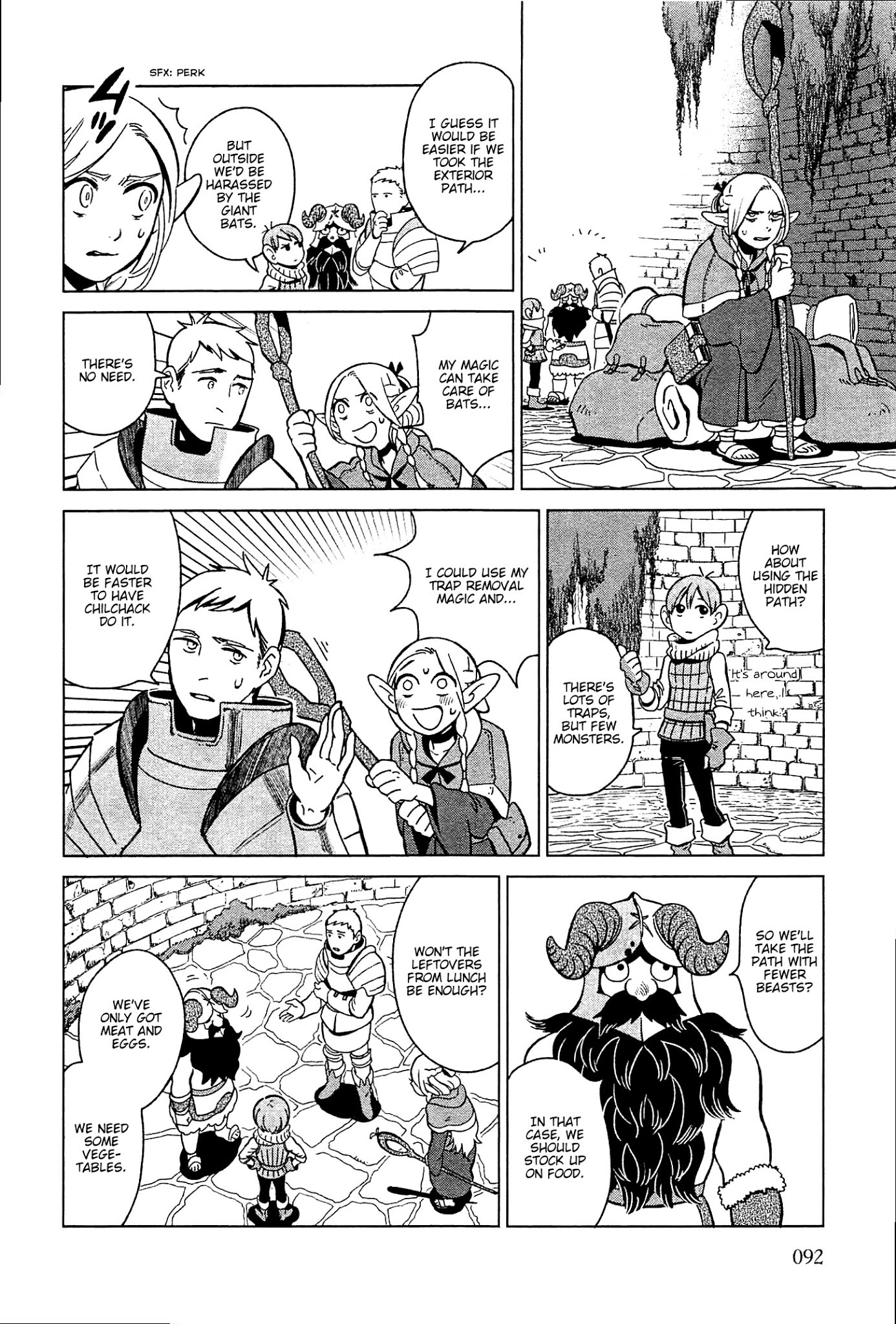 Dungeon Meshi Chapter 4 page 4 - Chapter 4: Omelette