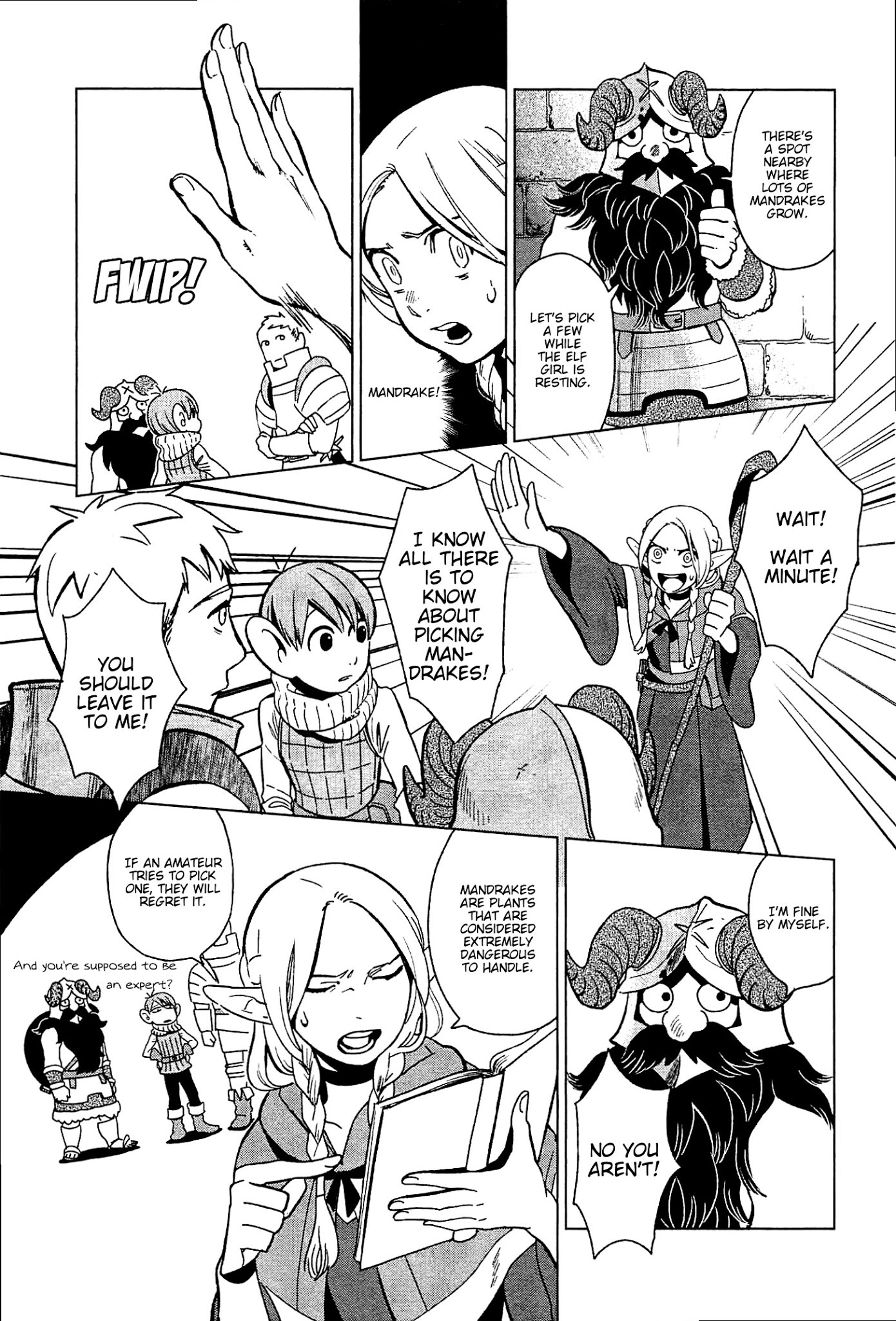 Dungeon Meshi Chapter 4 page 5 - Chapter 4: Omelette