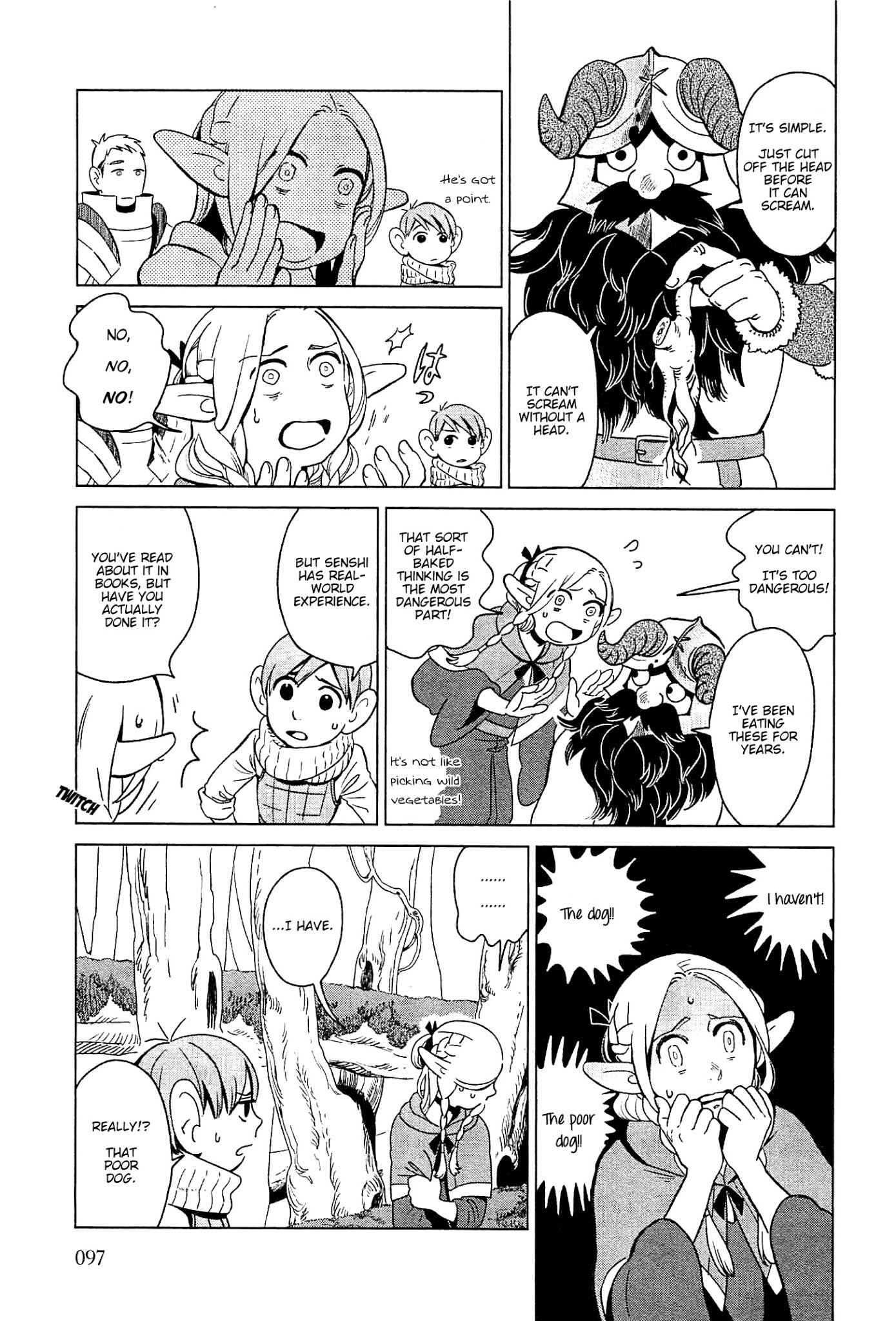 Dungeon Meshi Chapter 4 page 9 - Chapter 4: Omelette