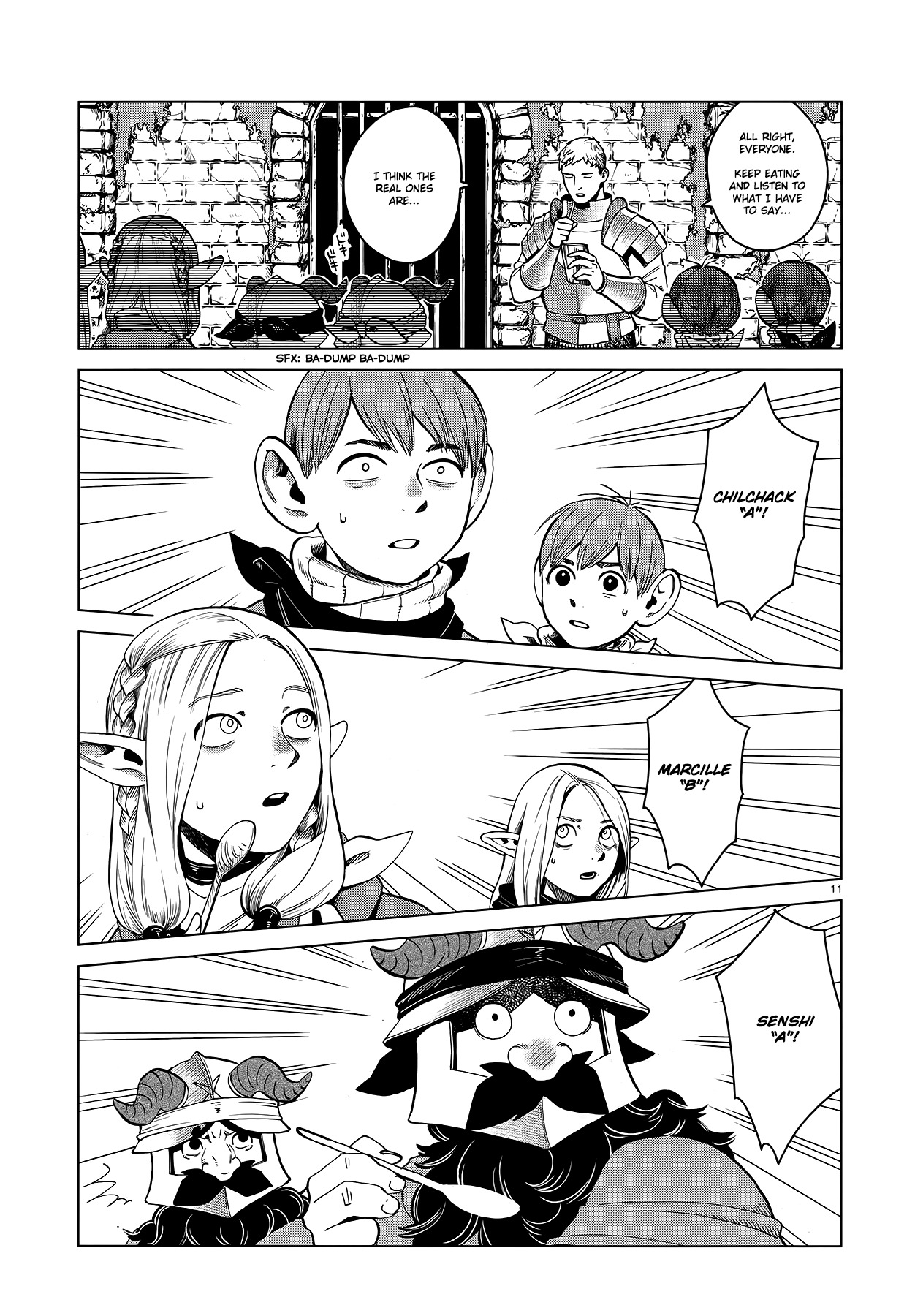 Dungeon Meshi Chapter 40 page 11 - Chapter 40: Shapeshifter (Part II)