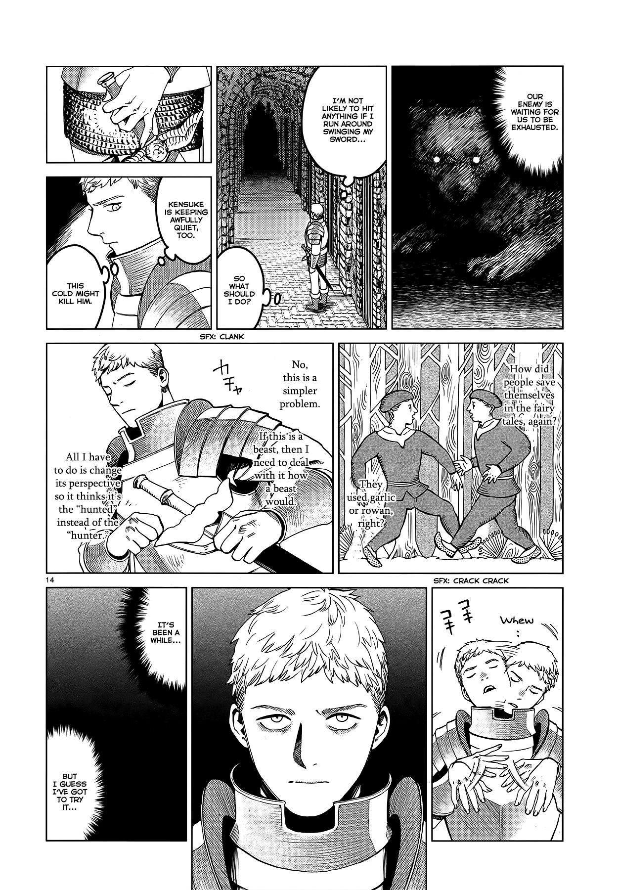 Dungeon Meshi Chapter 40 page 14 - Chapter 40: Shapeshifter (Part II)