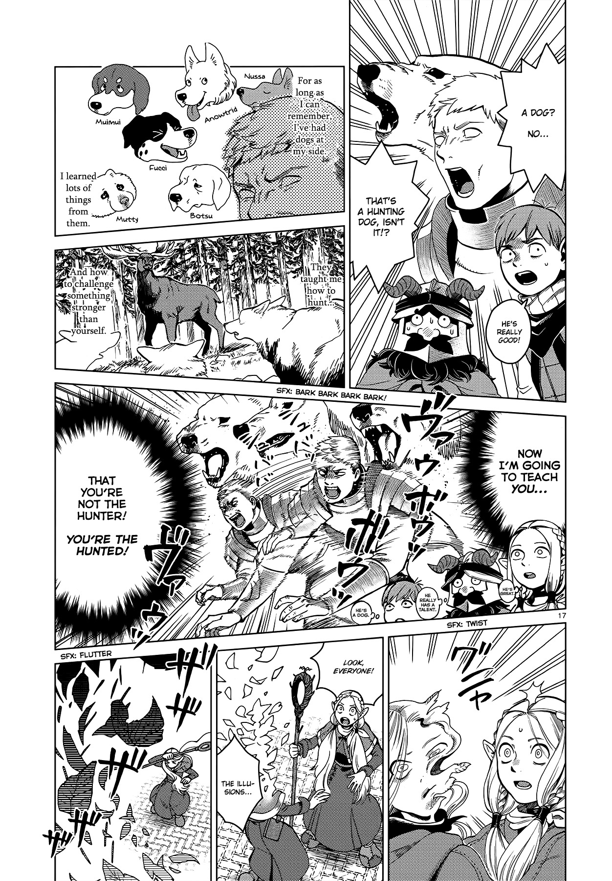 Dungeon Meshi Chapter 40 page 17 - Chapter 40: Shapeshifter (Part II)