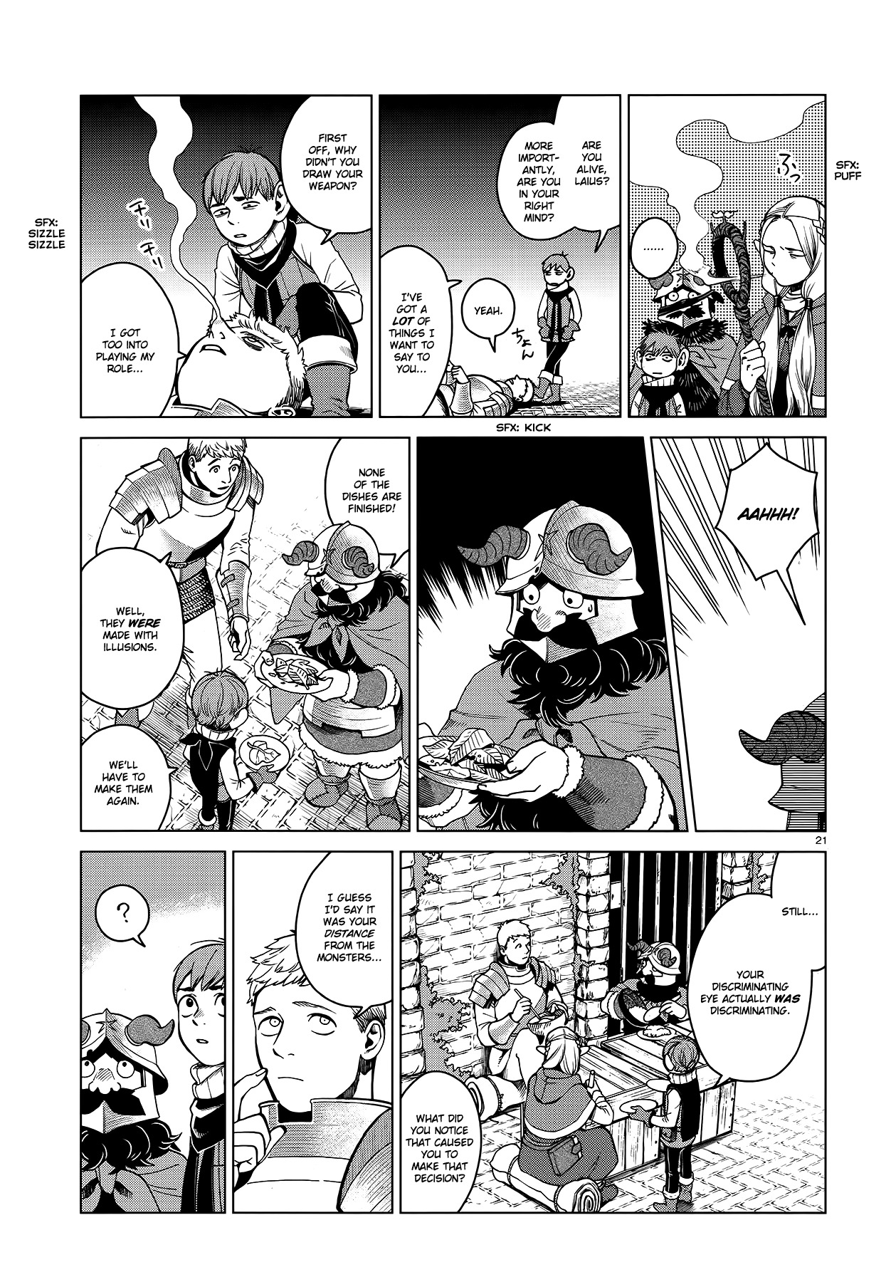 Dungeon Meshi Chapter 40 page 21 - Chapter 40: Shapeshifter (Part II)