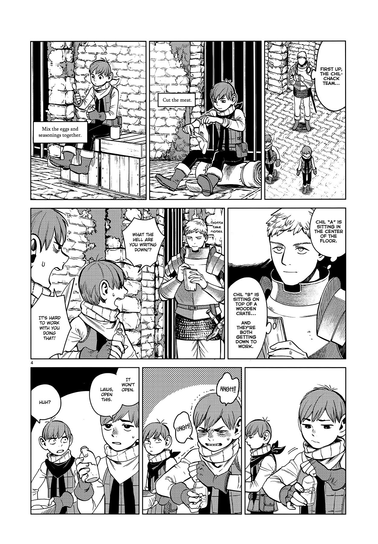 Dungeon Meshi Chapter 40 page 4 - Chapter 40: Shapeshifter (Part II)